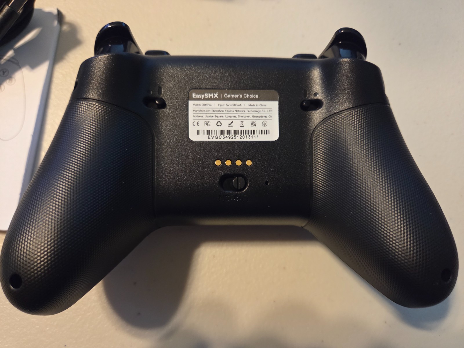 NEW EasySMX X05Pro Wireless Controller – PC/Switch/iOS/Android – Quiet Button