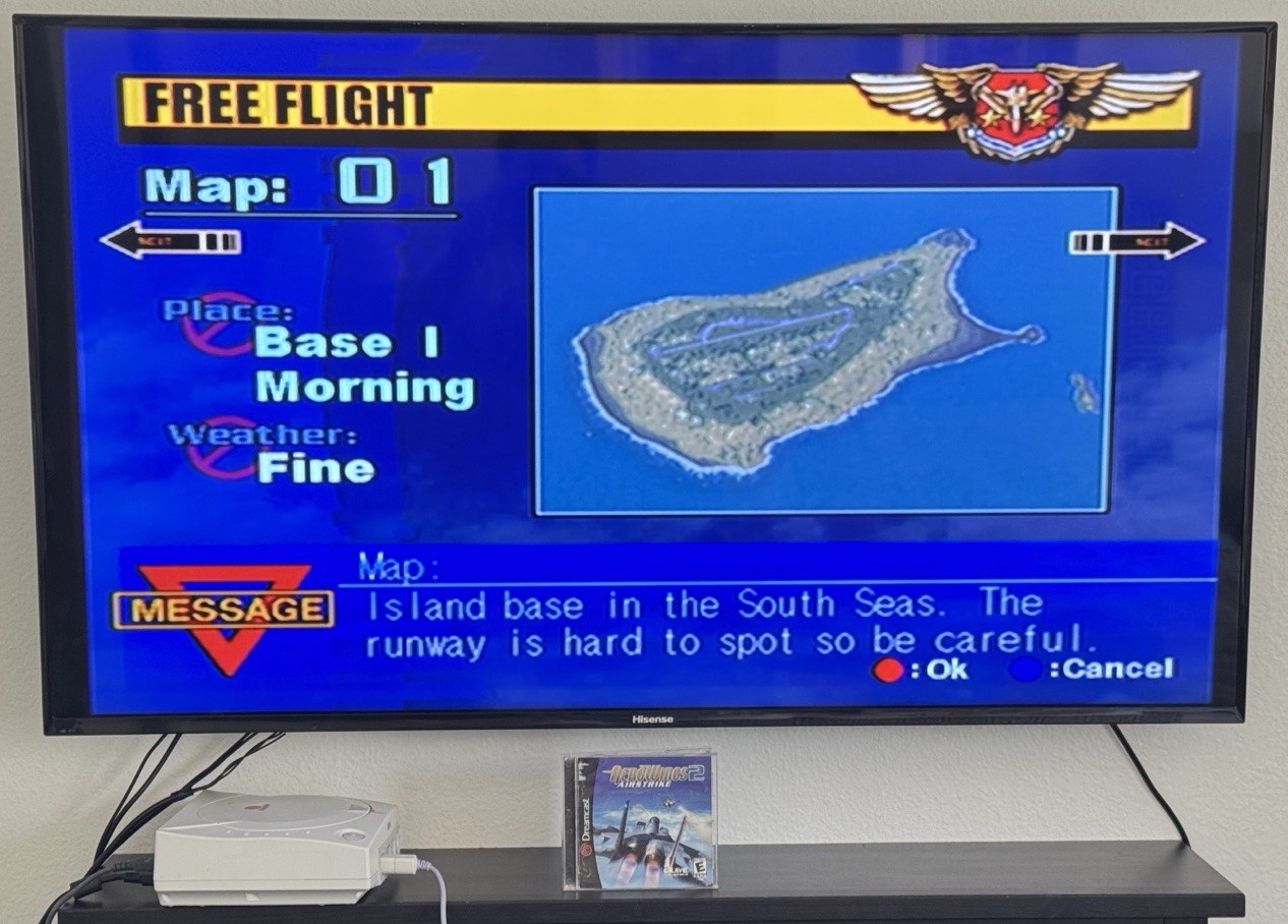 AeroWings 2 Air Strike Sega Dreamcast Complete w/ Manual Reg & Card VG – Tested