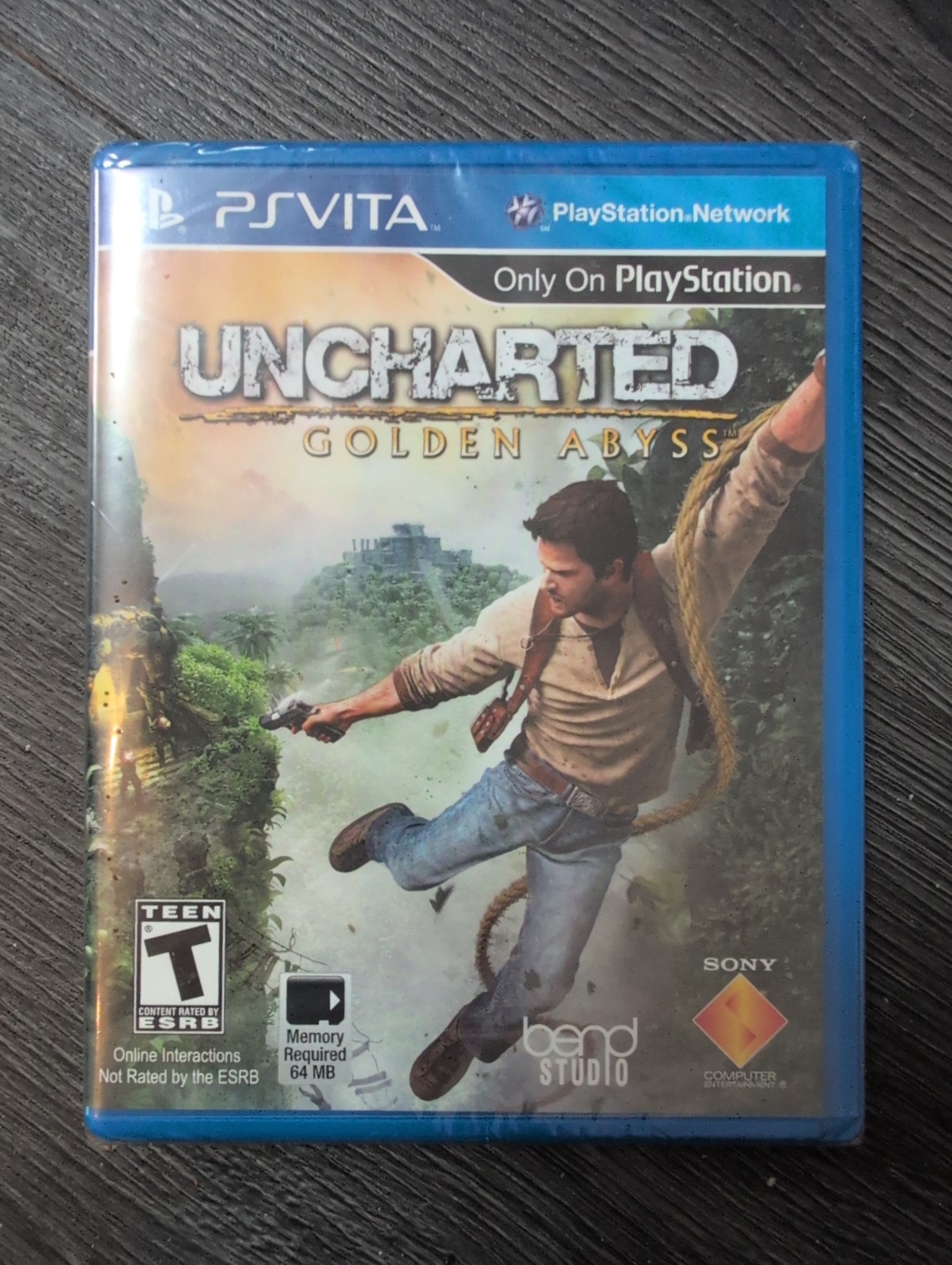 Uncharted: Golden Abyss (PlayStation Vita 2012) Sealed Brand New HTF