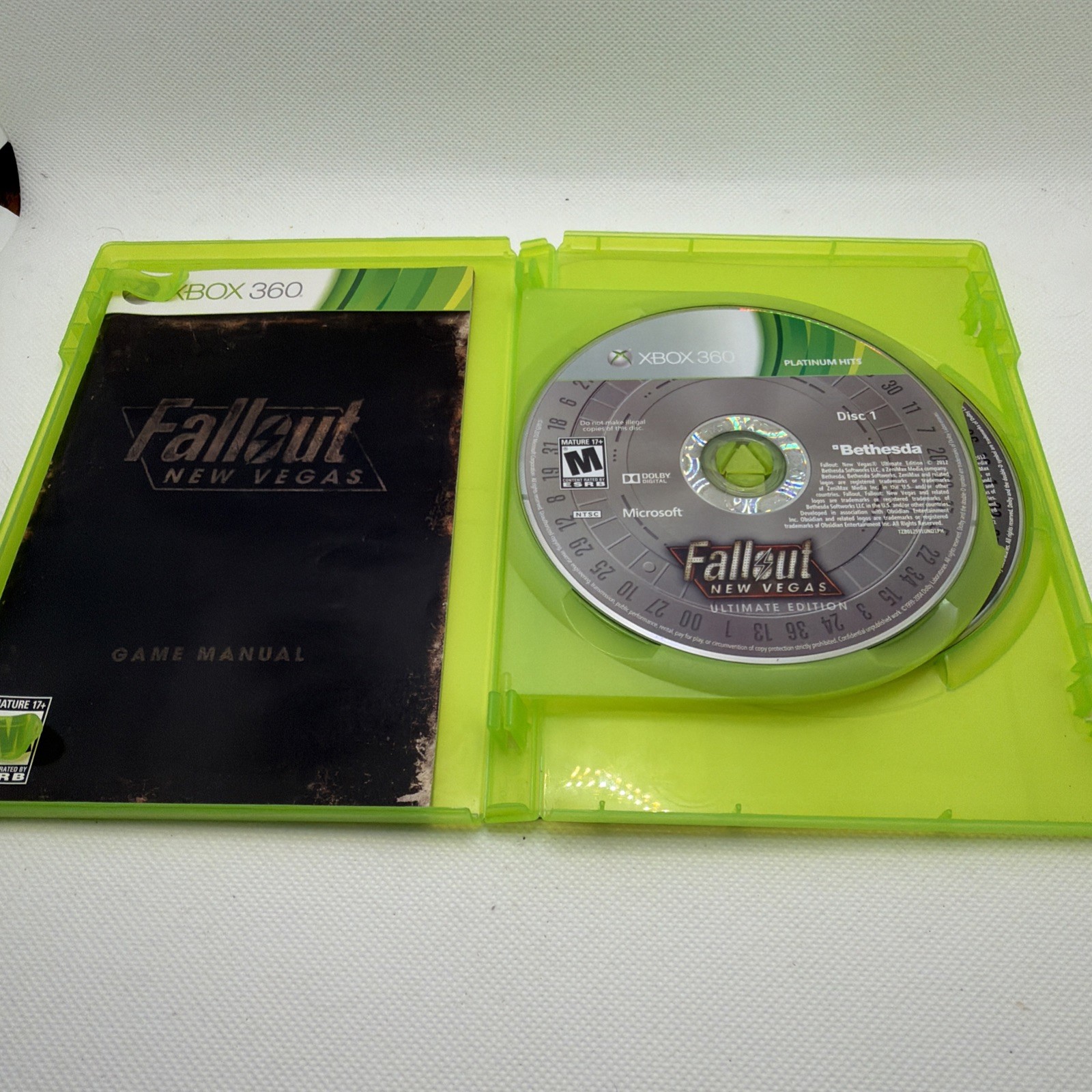 Fallout New Vegas Ultimate Edition Complete in Box, Tested, Xbox 360