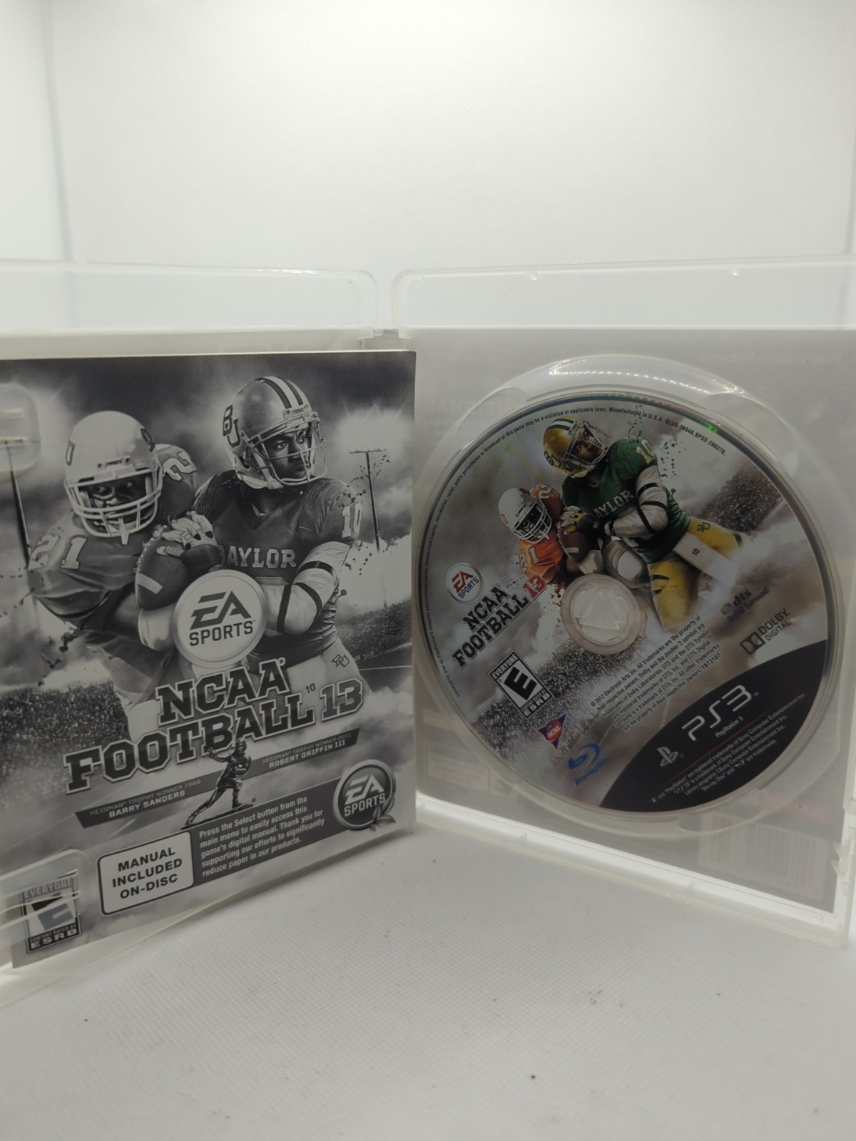 Playstation 3 PS3 NCAA Football 13 (EA, 2012) *CIB, REFLECTIVE COVER, TESTED*