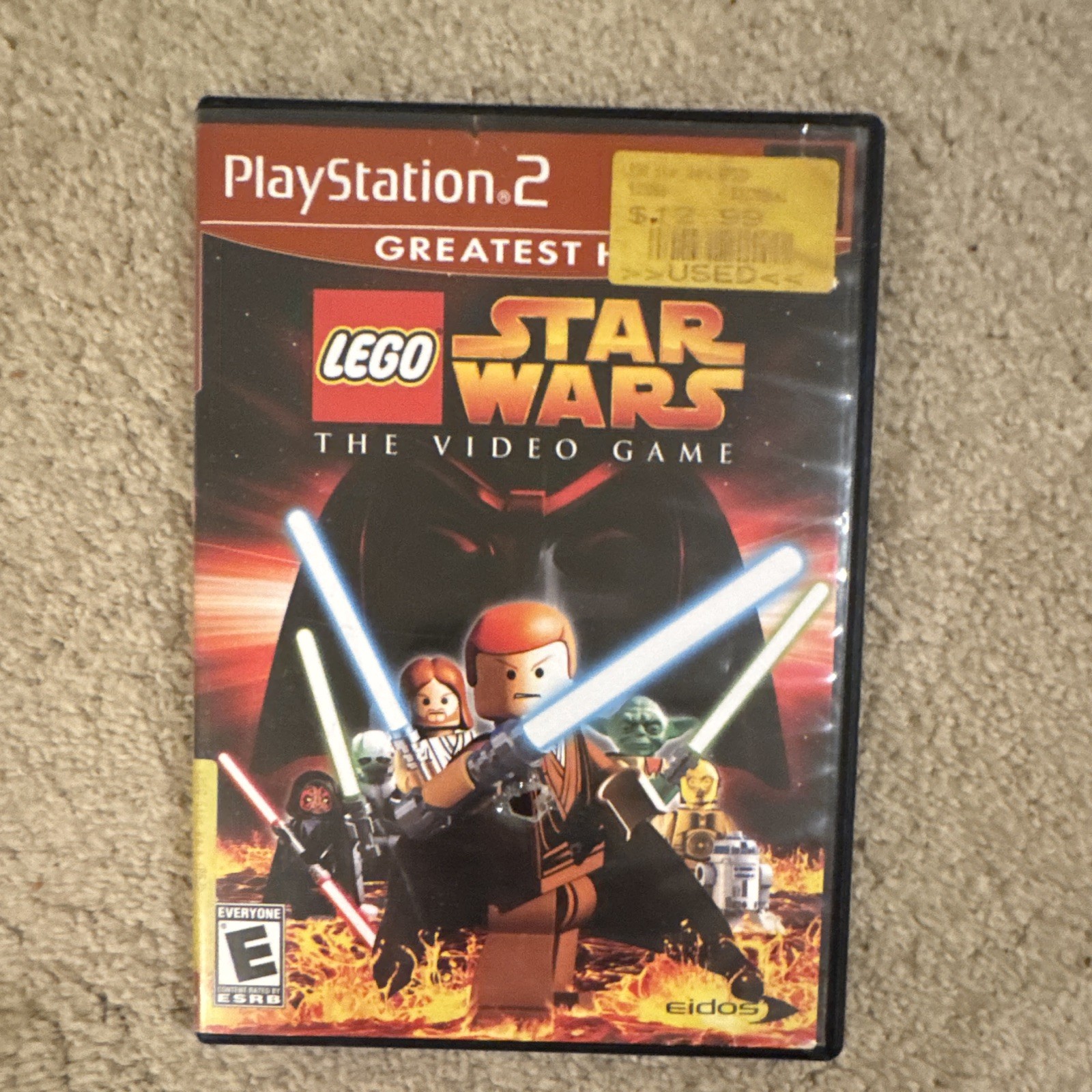 Sony PlayStation 2 PS2 SCPH-30001 Console w/ A/V Cable + Games Lot (GTA)