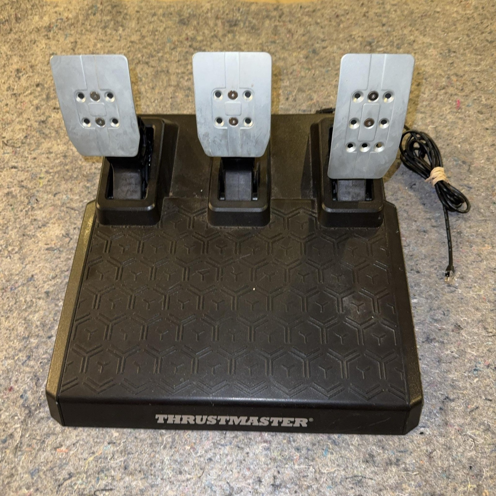 Thrustmaster T3PM Racing Wheel Pedals Set Wired Black Gaming Pedal Tested Works