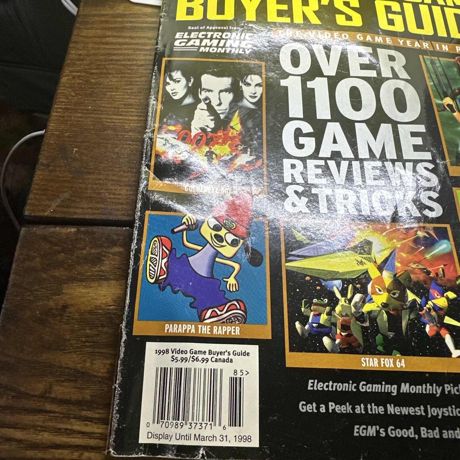 1998 VIDEO GAME BUYER’S GUIDE