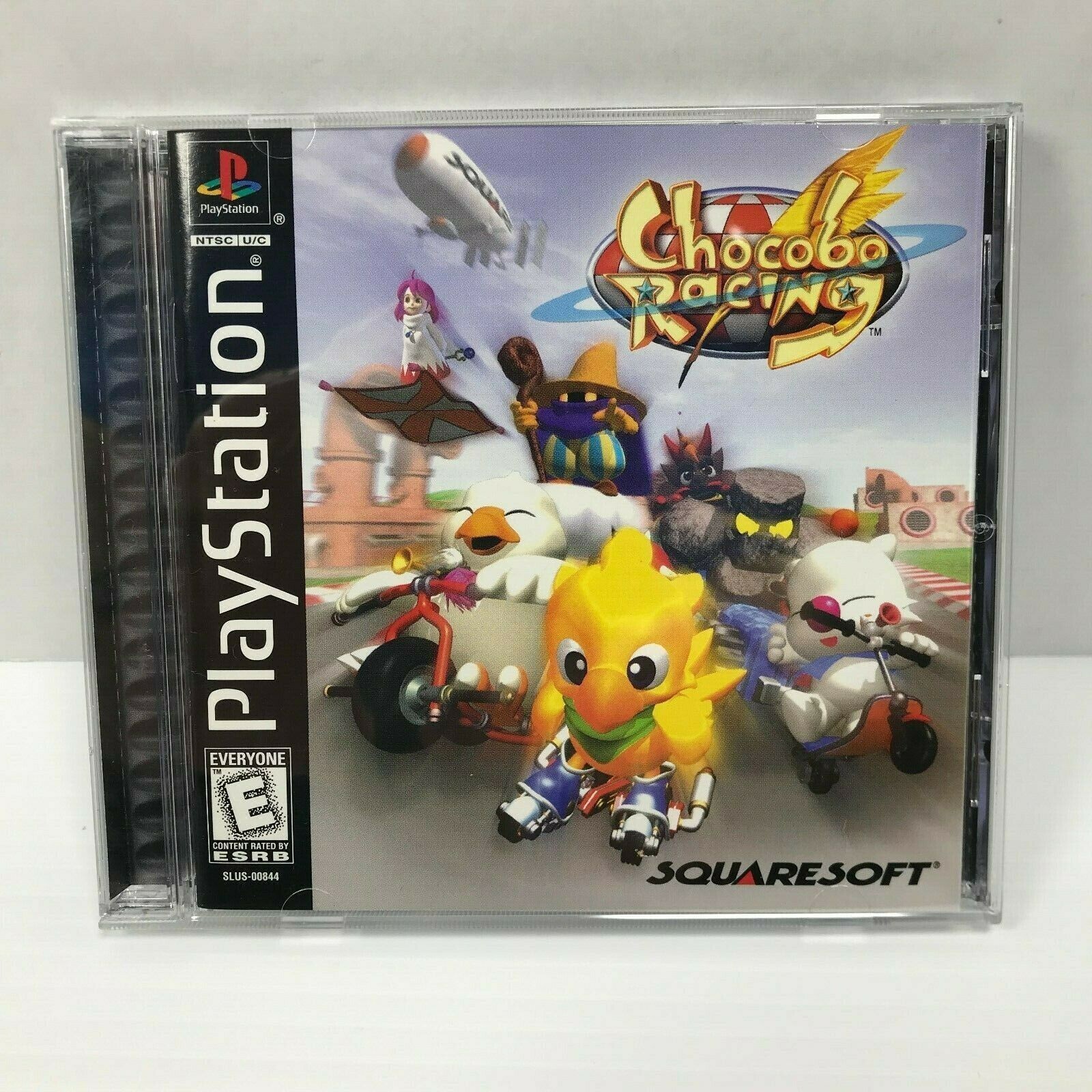 Chocobo Racing (PlayStation 1, 1999 PS1) Mario Kart PRISTINE COMPLETE NEW MINT