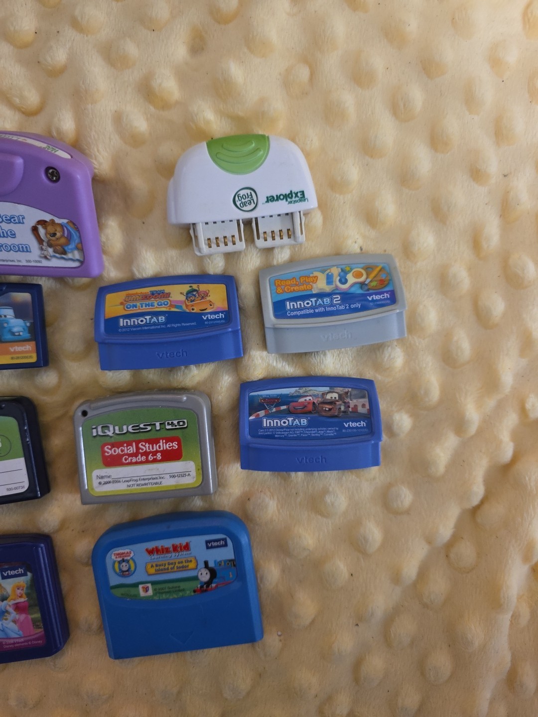 Wholesale Kids Learning Video Games Bulk lot Of 18 ~Leapfrog Vtech