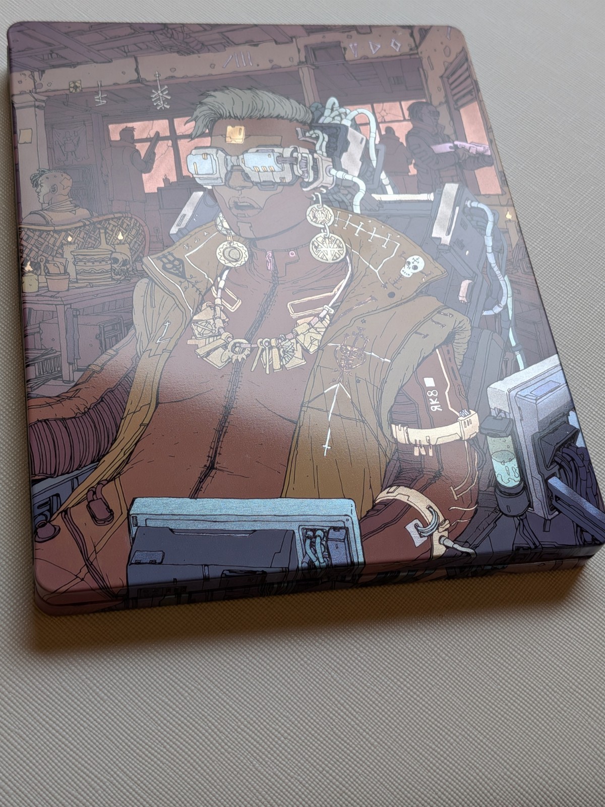 Cyberpunk 2077 Voodoo Boys Steelbook Case PS4 Sony PlayStation *No Game*