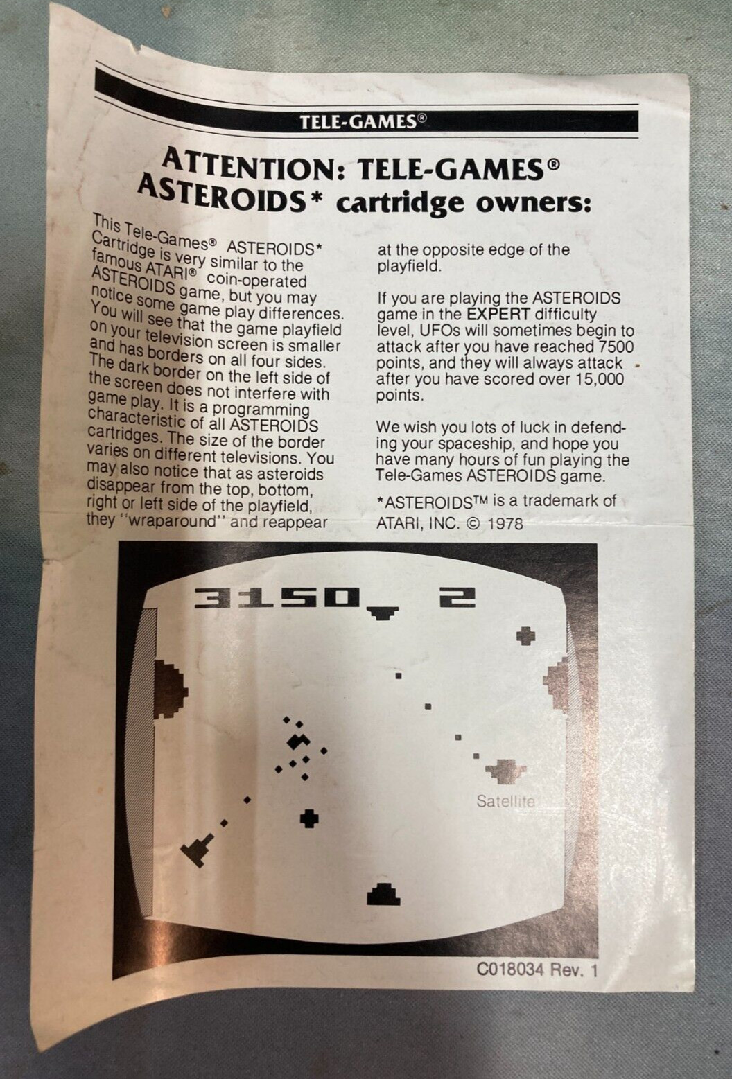 Asteroids Sears Red Variant, Circus Atari, Haunted House, Mouse Trap, and Combat