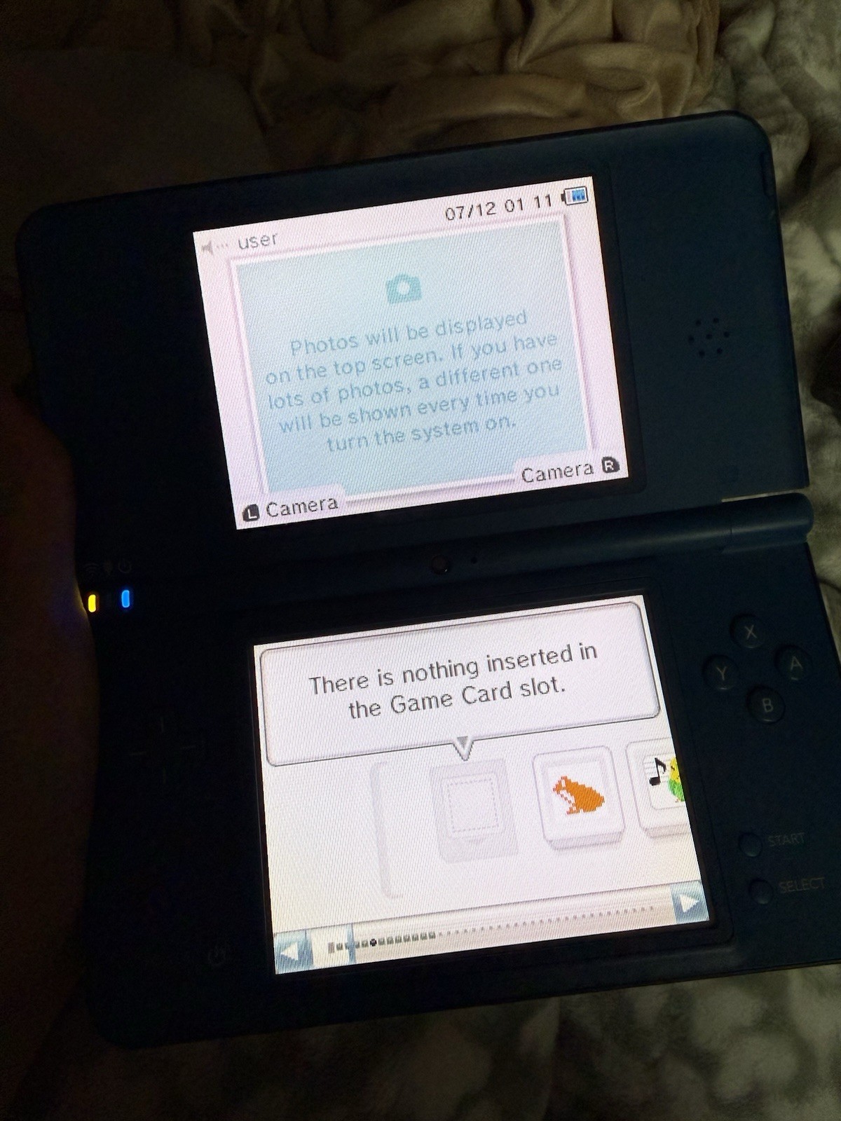 DSI XL Midnight Blue
