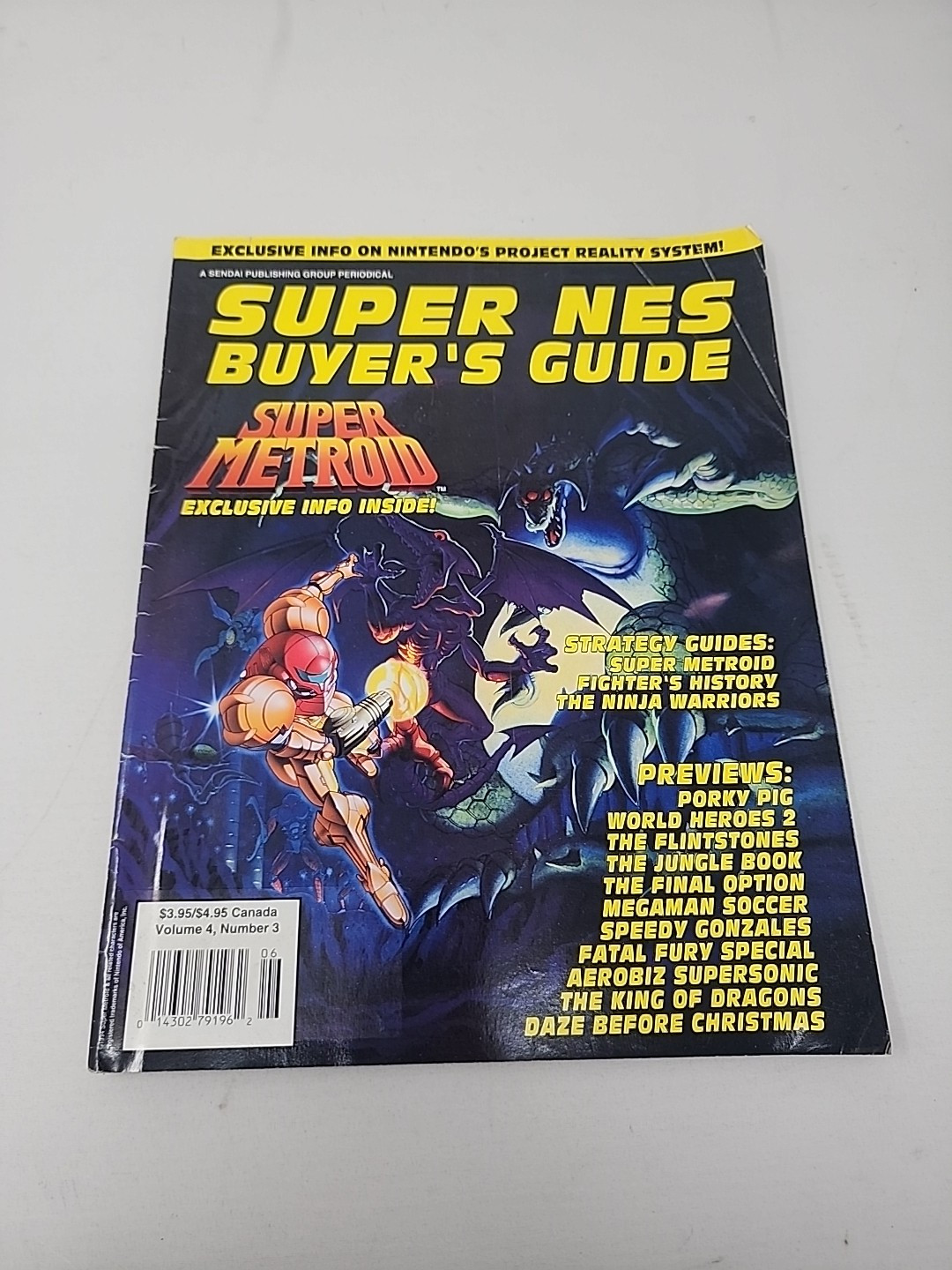 Vintage Super NES Buyer’s Guide – May 1994 – Super Metroid MegaMan & more! SNES!
