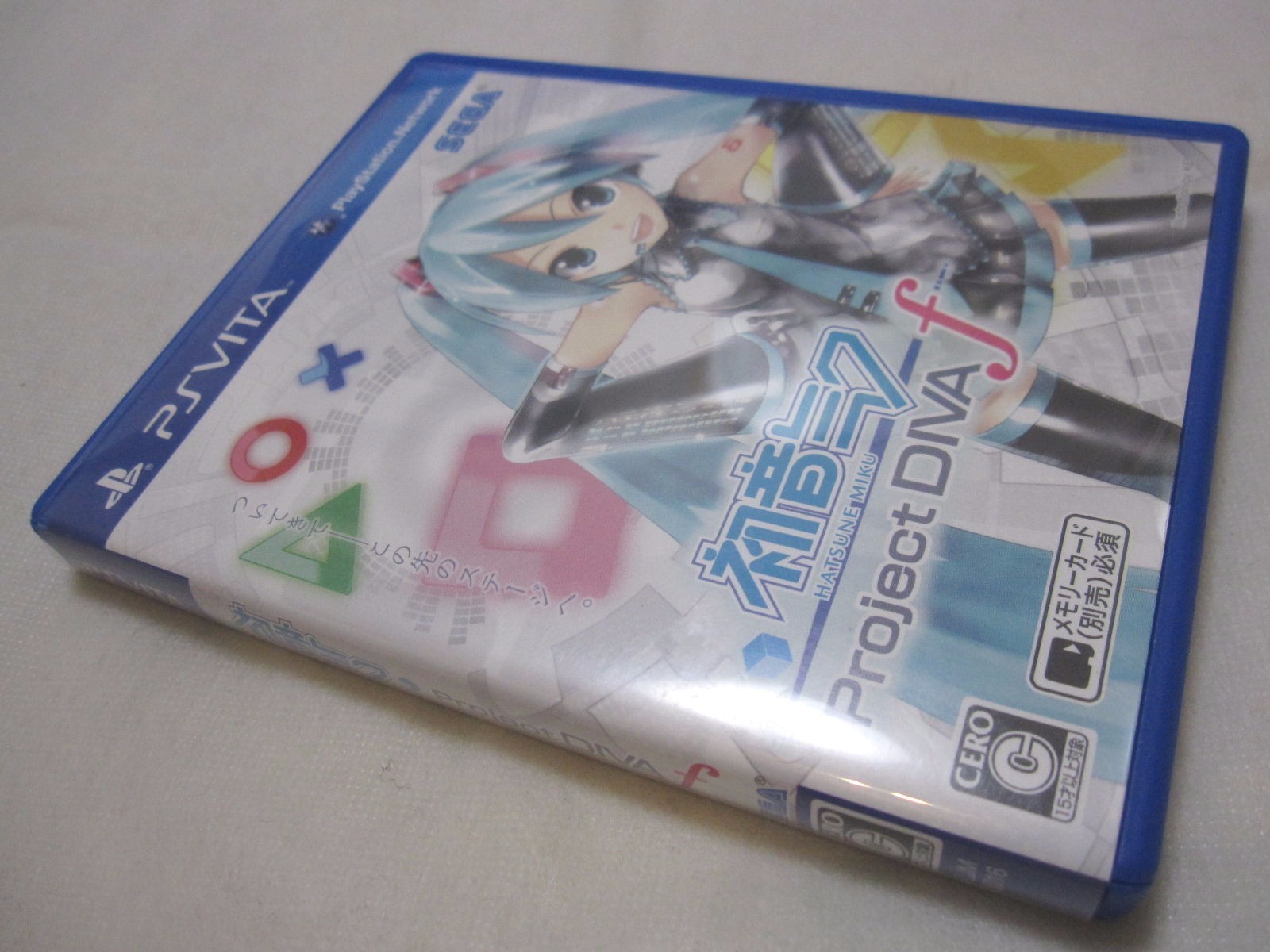 7-14 Days to USA. W/AR Marker + Card Vita Hatsune Miku Project Diva f Japanese