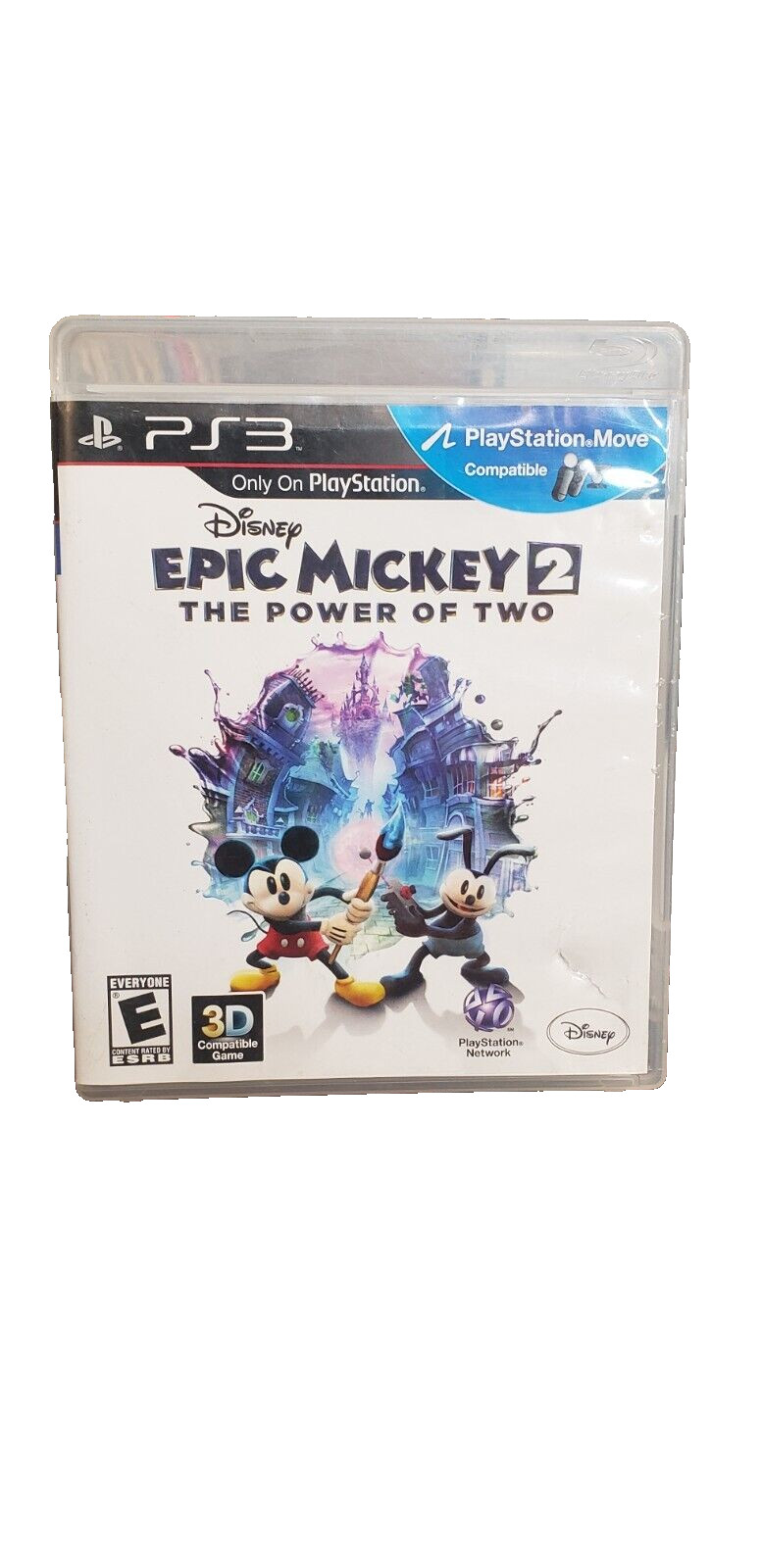 Used – Untested – Epic Mickey 2: The Power of Two – Sony PlayStation 3