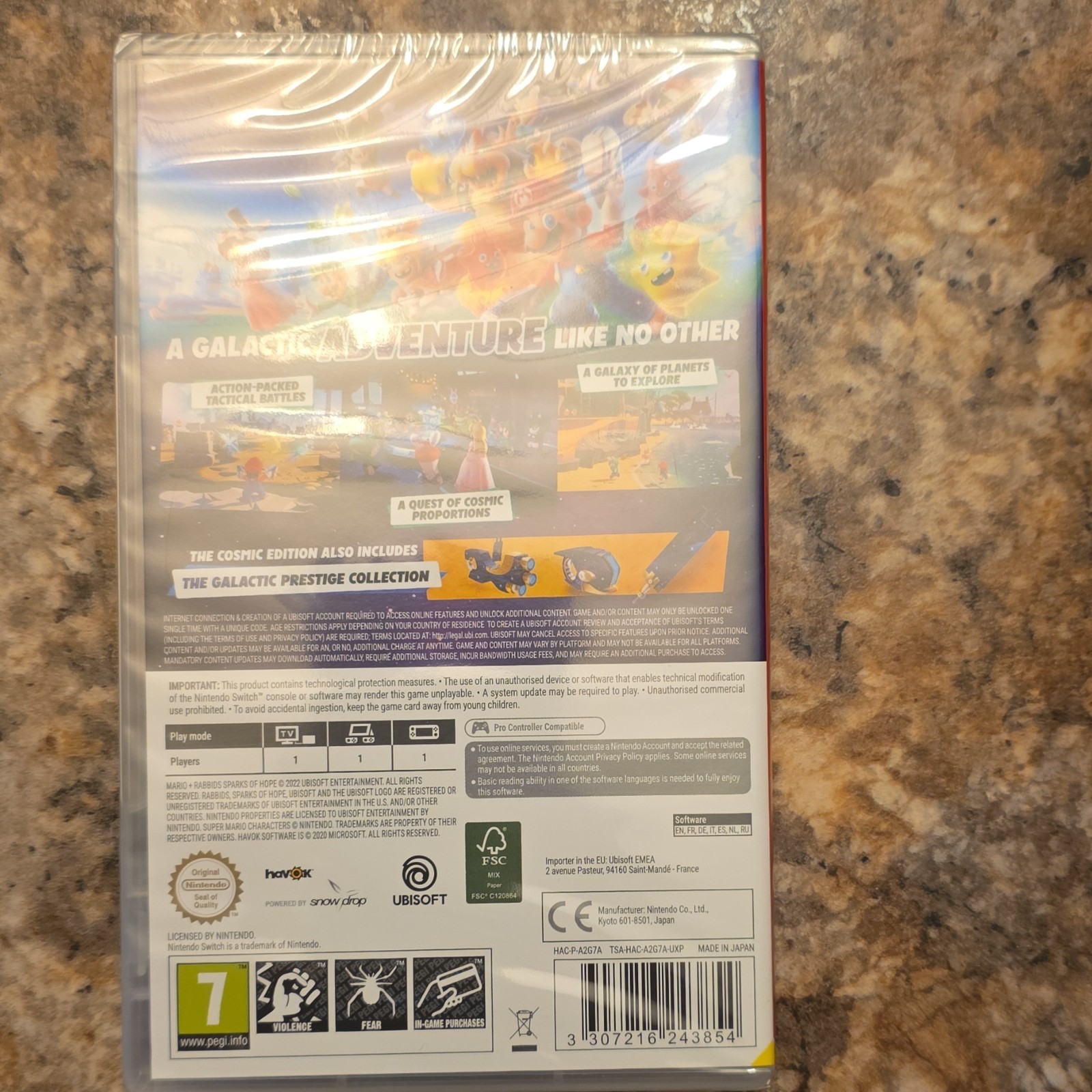 Ubisoft Mario + Rabbids Sparks of Hope Cosmic Edition Nintendo Switch PEGI 7