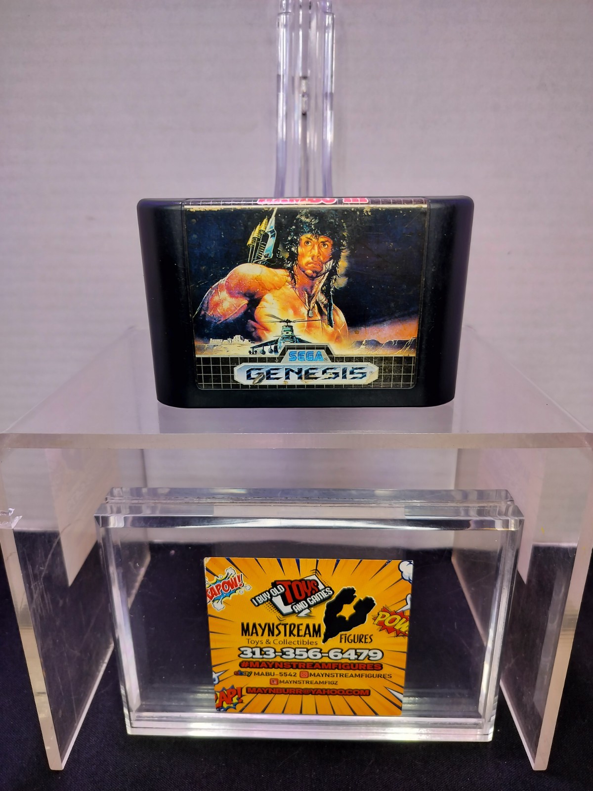 Rambo III (Sega Genesis, 1989) AS-IS UNTESTED