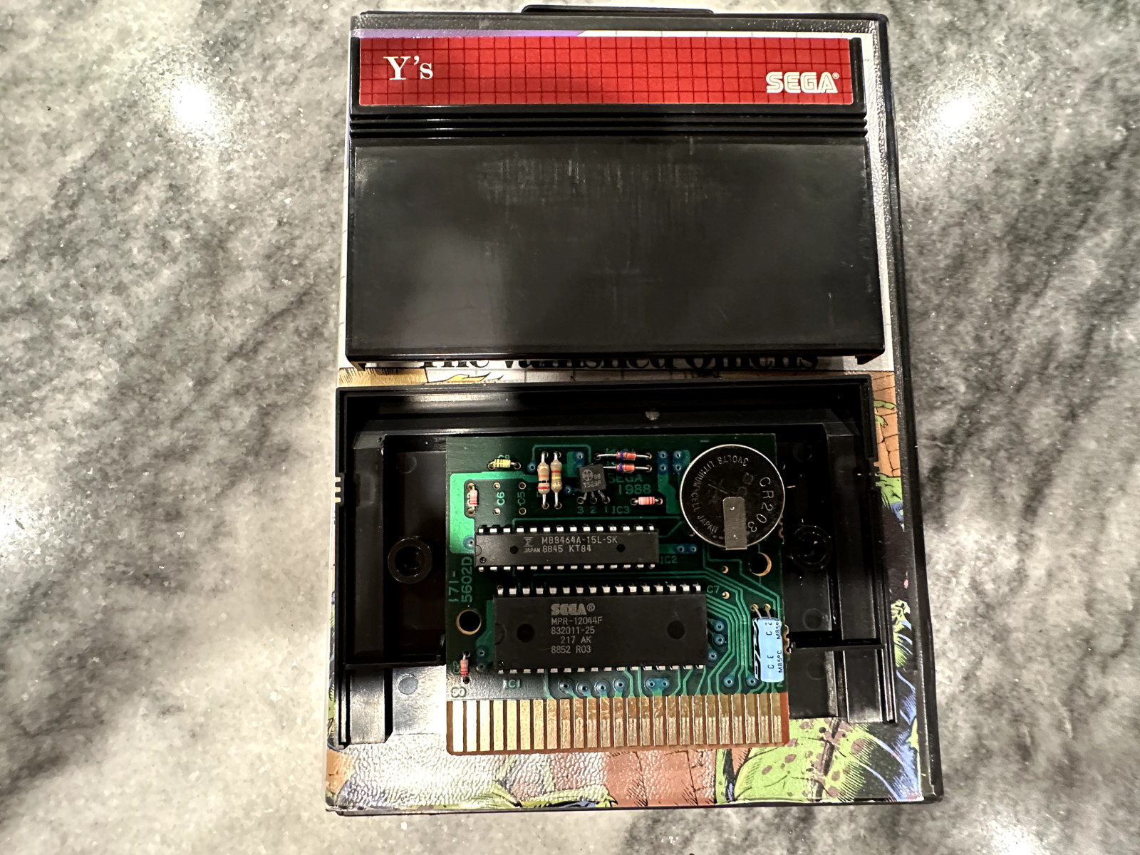 Y’s: The Vanished Omens (Sega Master System, 1988) Authentic, cartridge and Case