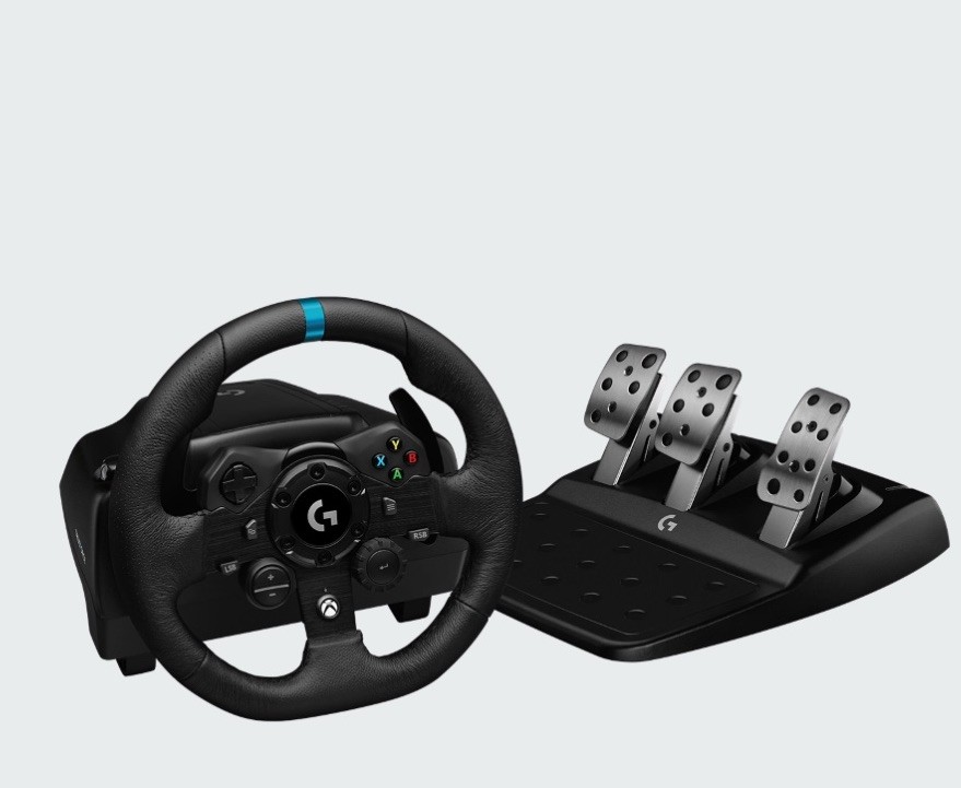 Logitech G923 TRUEFORCE Racing Wheel and Pedals for Xbox (941-000156)