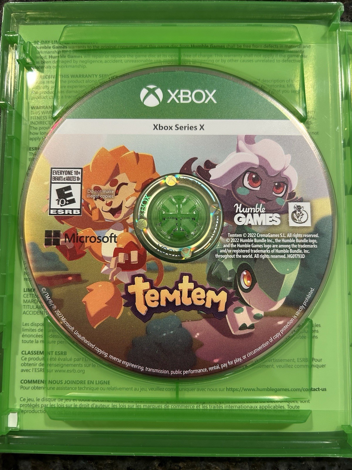 Temtem (Microsoft Xbox Series X) – COMPLETE/CIB