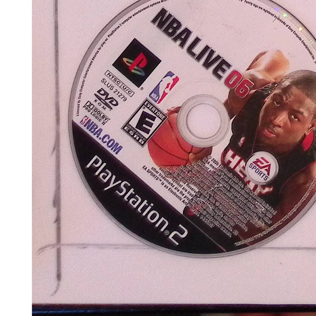 NBA Live 2006 Sony PlayStation 2 Disc only