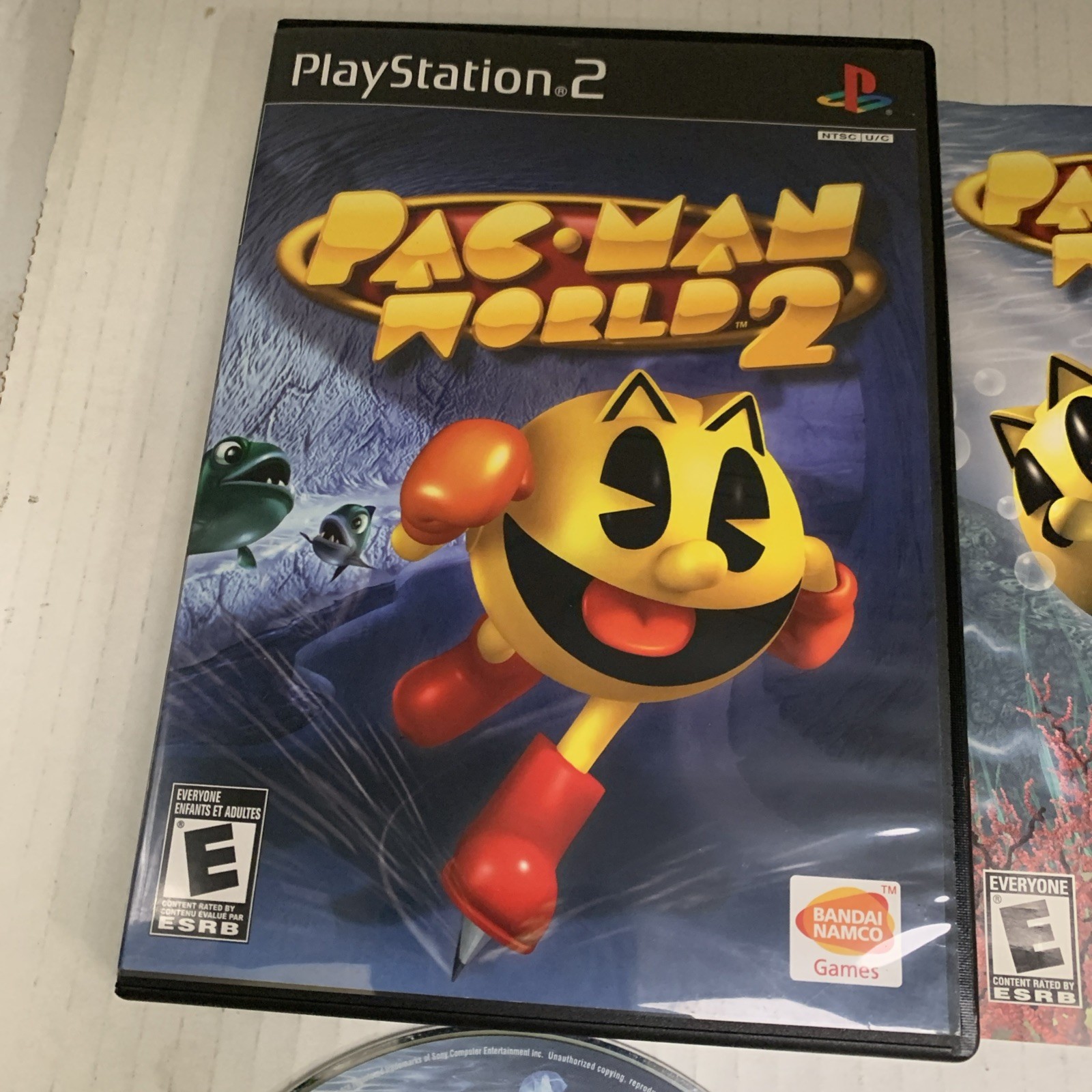 Mint Pac-Man World 2 / PlayStation 2 PS2 / Compete W/ Reg See Pics & Store