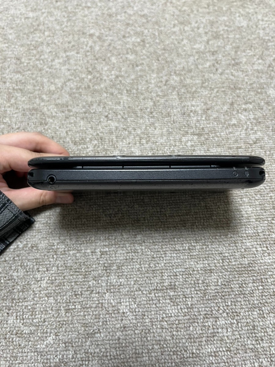 3DS LL XL silver black Japan Nintendo Console Japanese B37