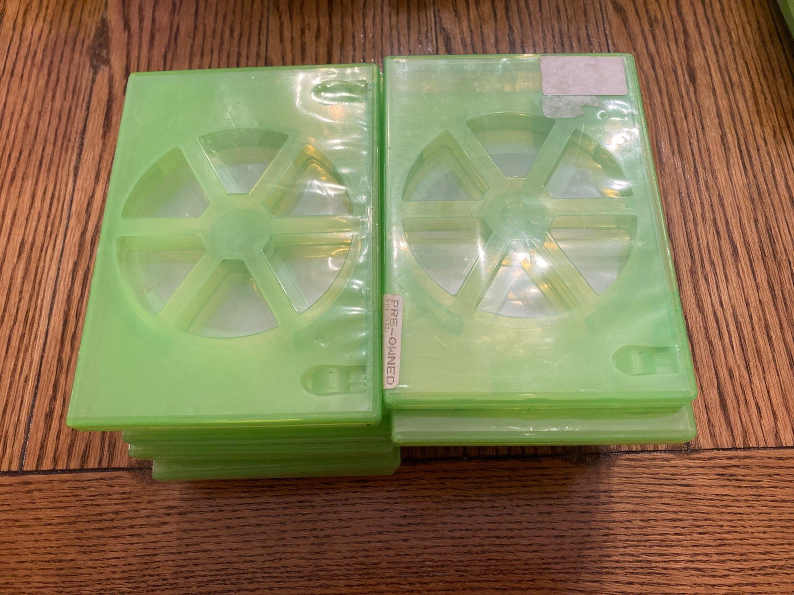 Used Empty Xbox 360 Translucent Green Game Case