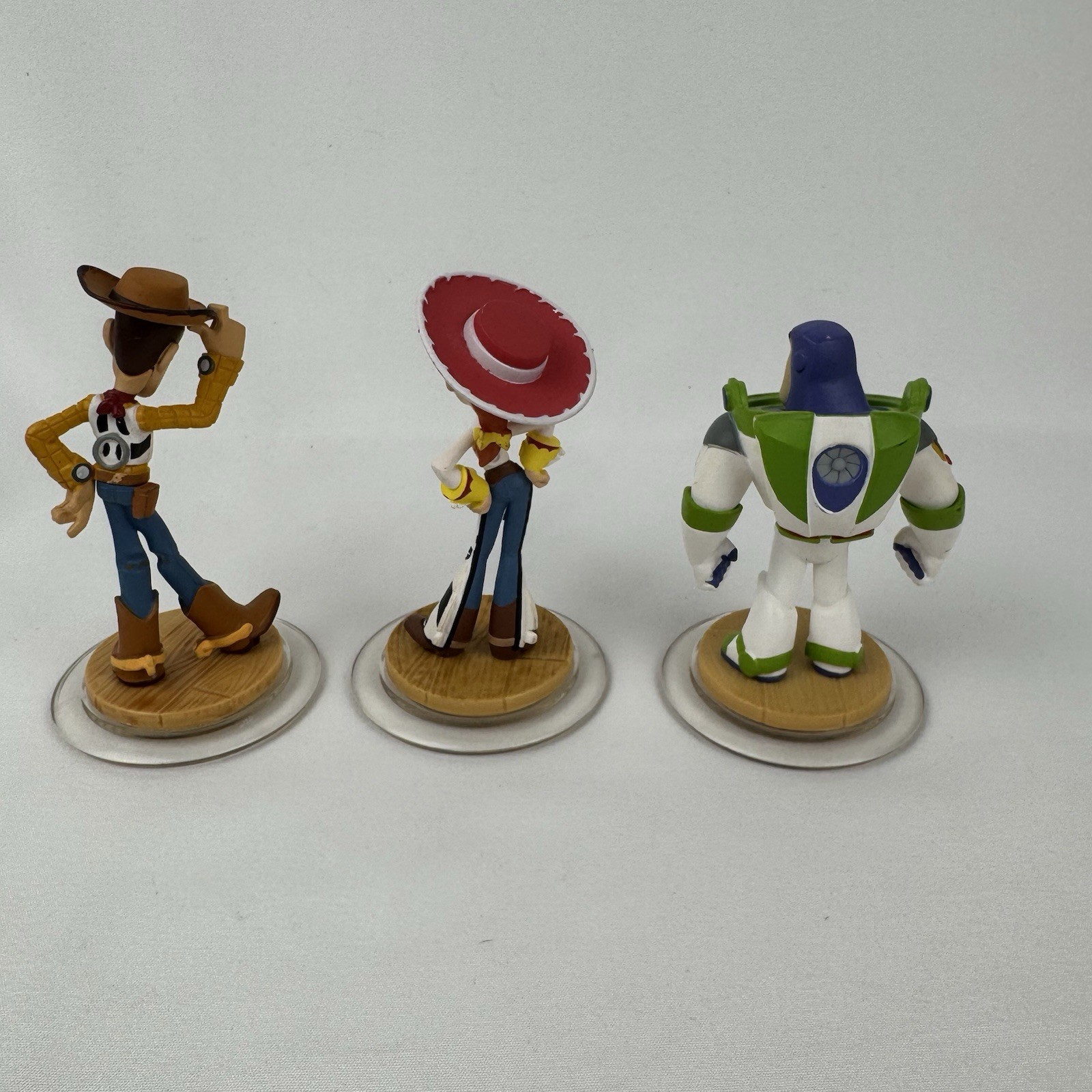Disney Infinity 1.0 Toy Story Woody Jessie Buzz Lightyear Figures Lot