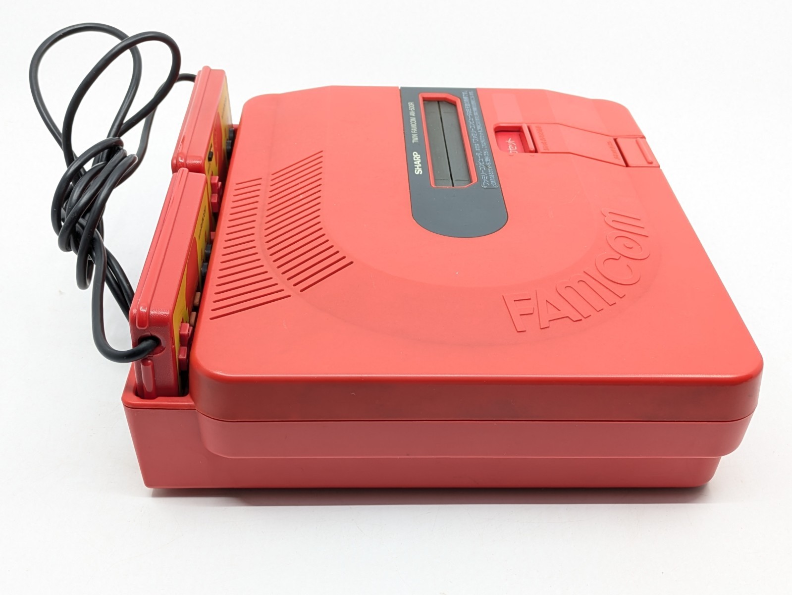 Sharp Twin Famicom AN-500R Red/Black | New Belt | Fully Tested 5 Games