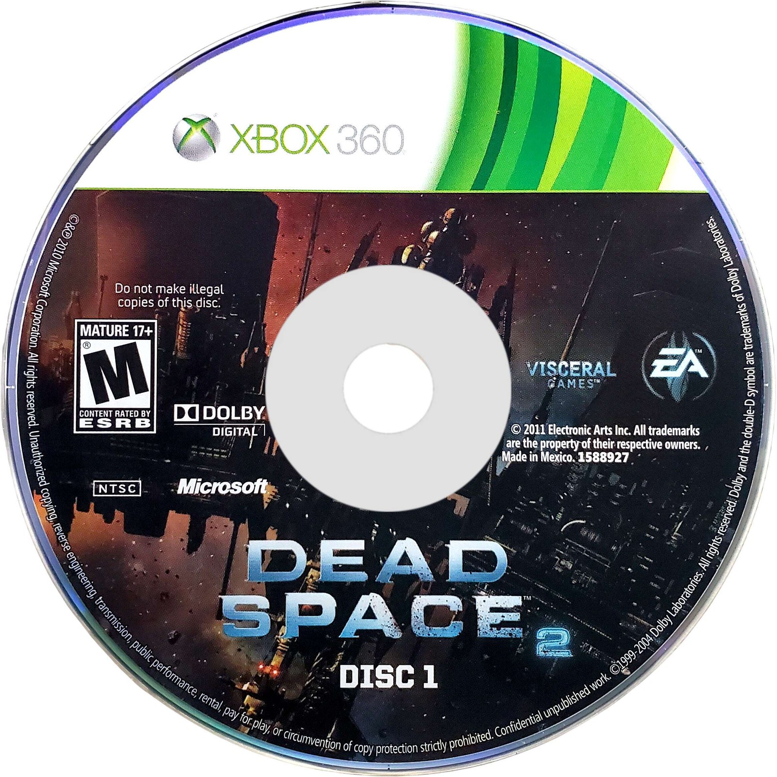 Dead Space 2 – Microsoft Xbox 360 Tested 1Y Guarantee