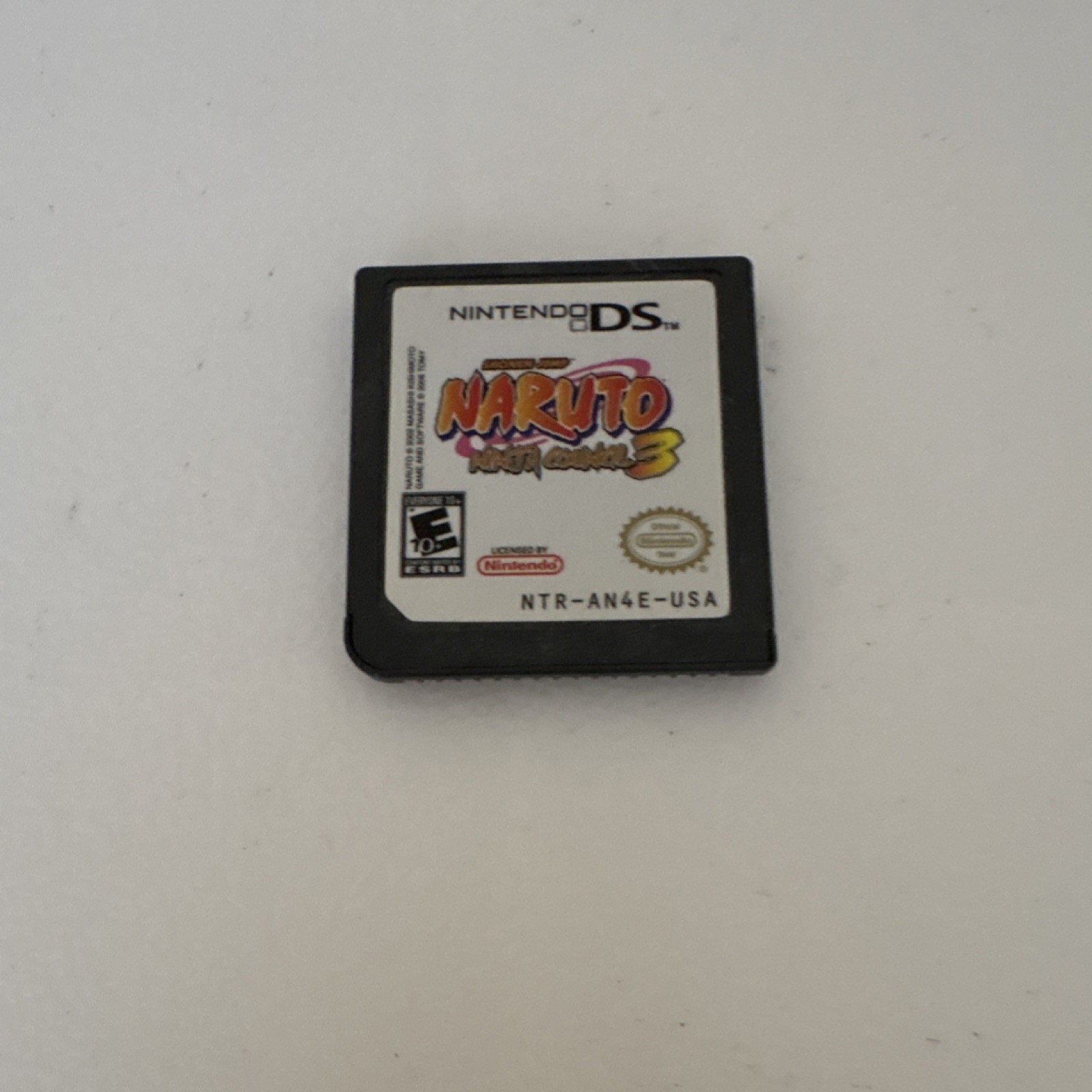 TOMY Naruto: Ninja Council 3 Action Nintendo DS Manual Included 2006