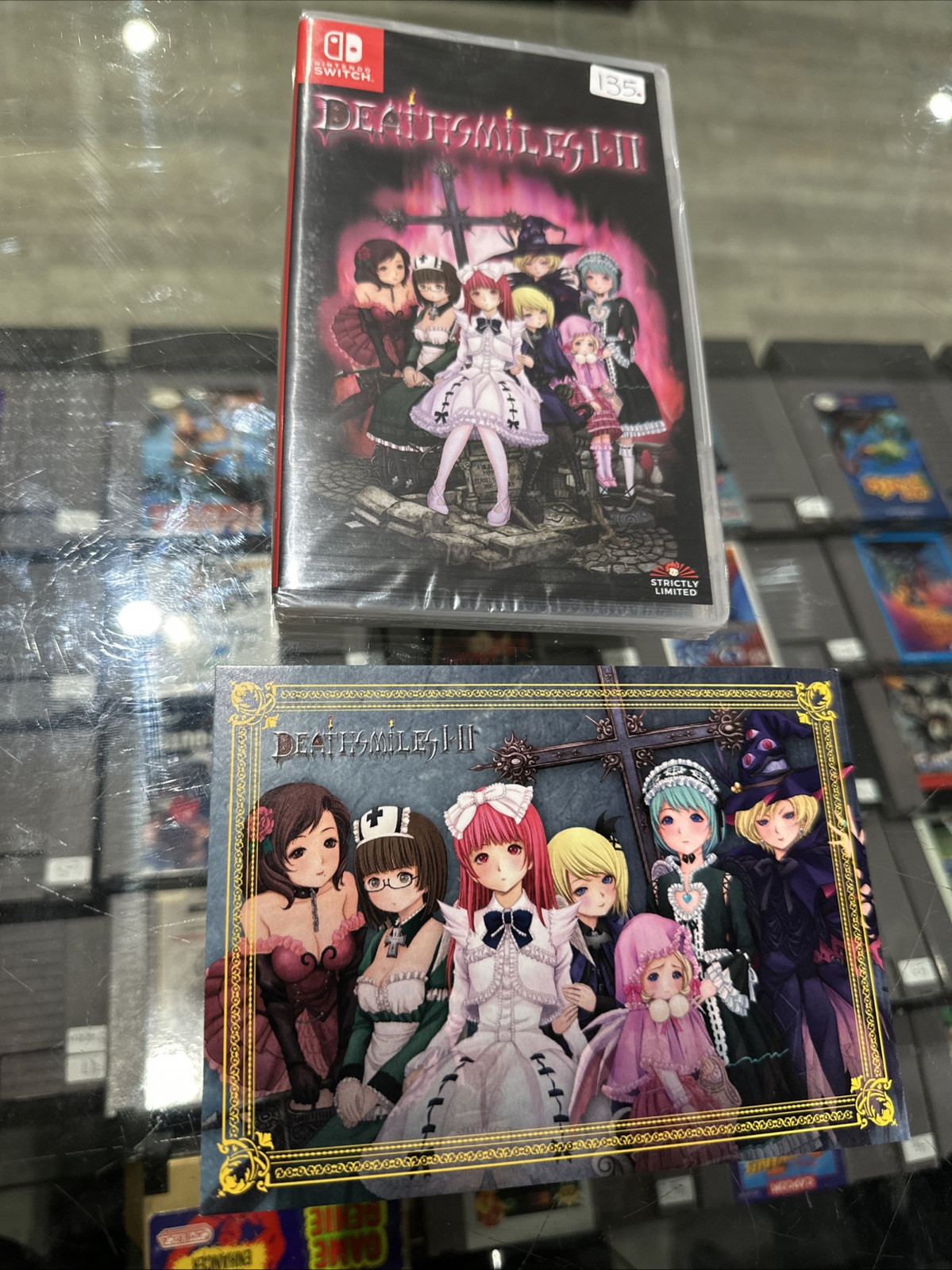 NEW! Deathsmiles I & II (Switch, 2021) – Strictly Limited Games w/ Post Card