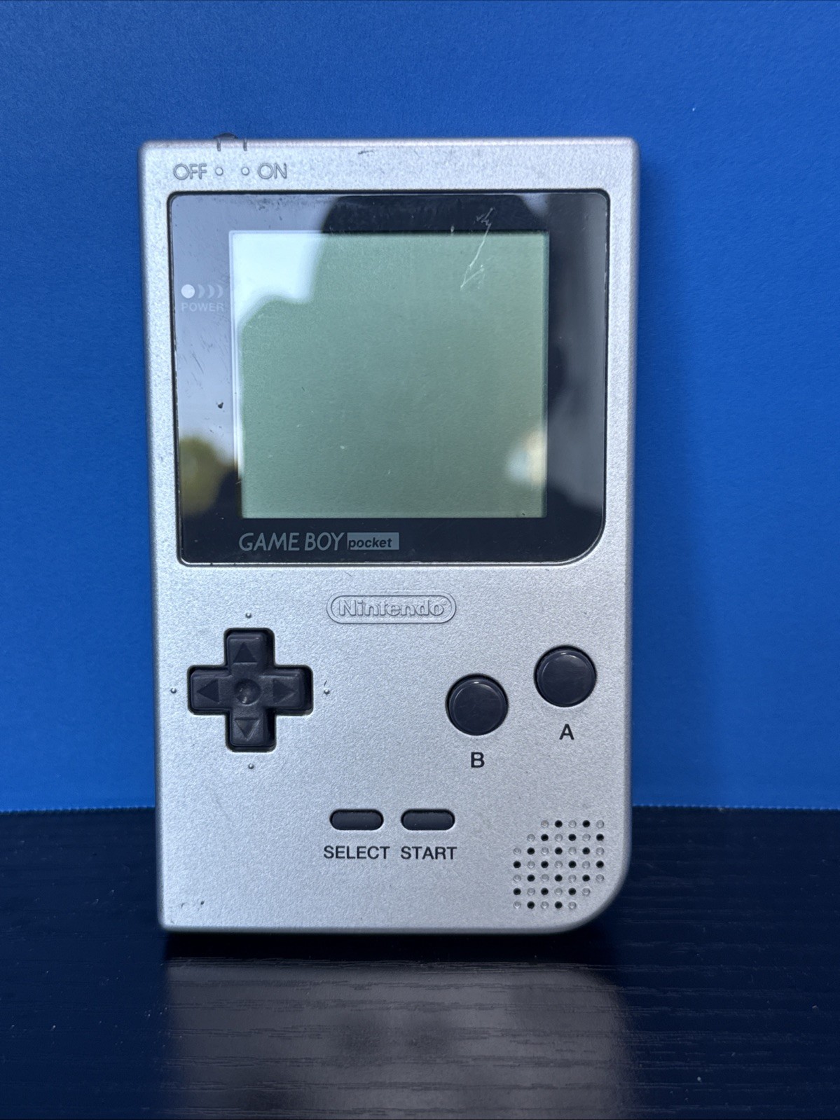 Nintendo Game Boy Pocket MGB-001 Silver Portable Handheld Console