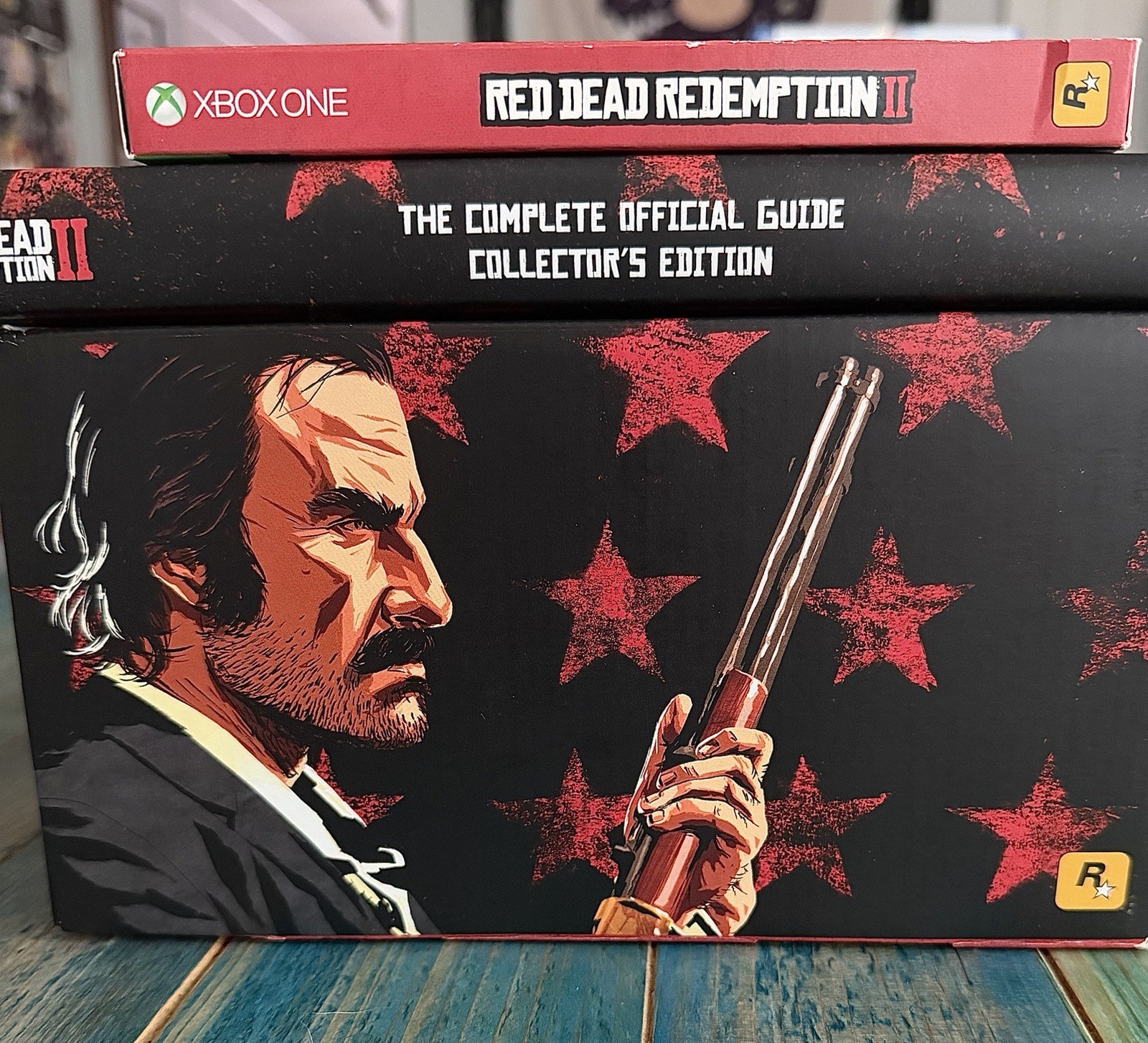 Red Dead Redemption II 2 Collector’s Box CIB contents unopened + game + guide