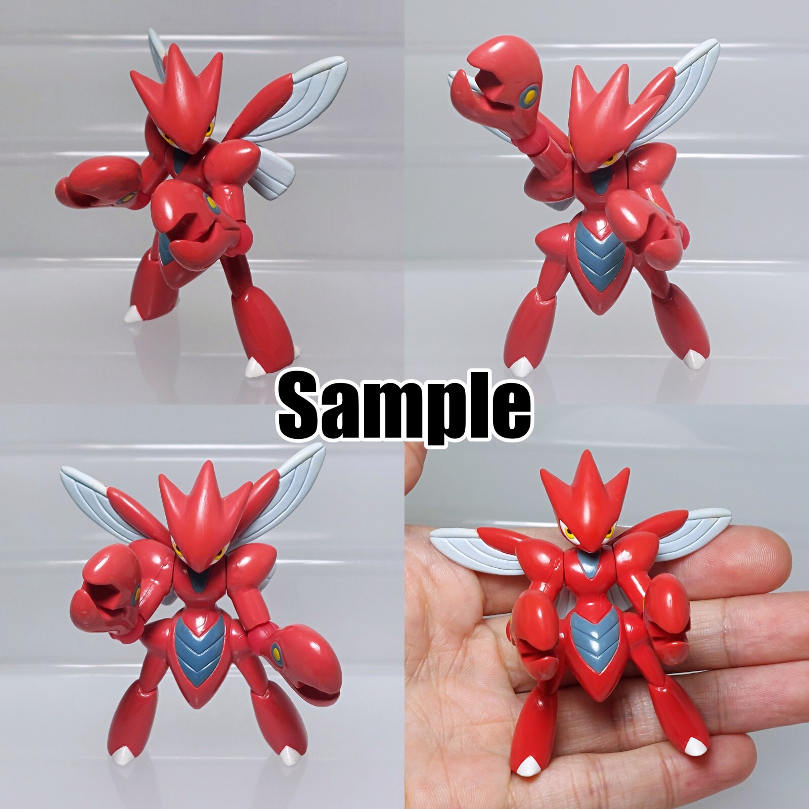 Scizor Pokemon Action Figure Gashapon Bandai 2000 Toy Japan New 2.4in