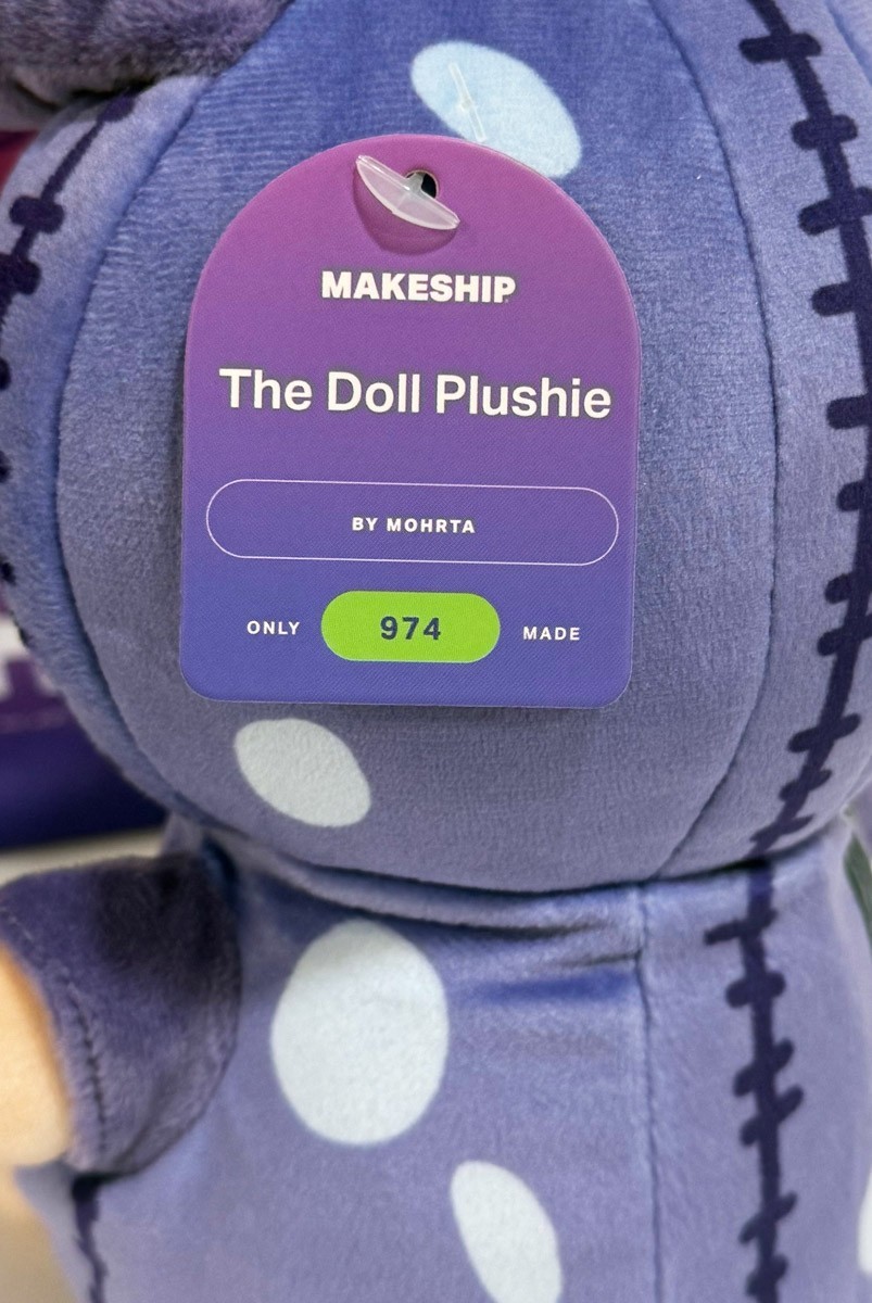 Makeship Plush The Doll Mohrta FPS Indie Video Game Plush Scumhead Rare G2U