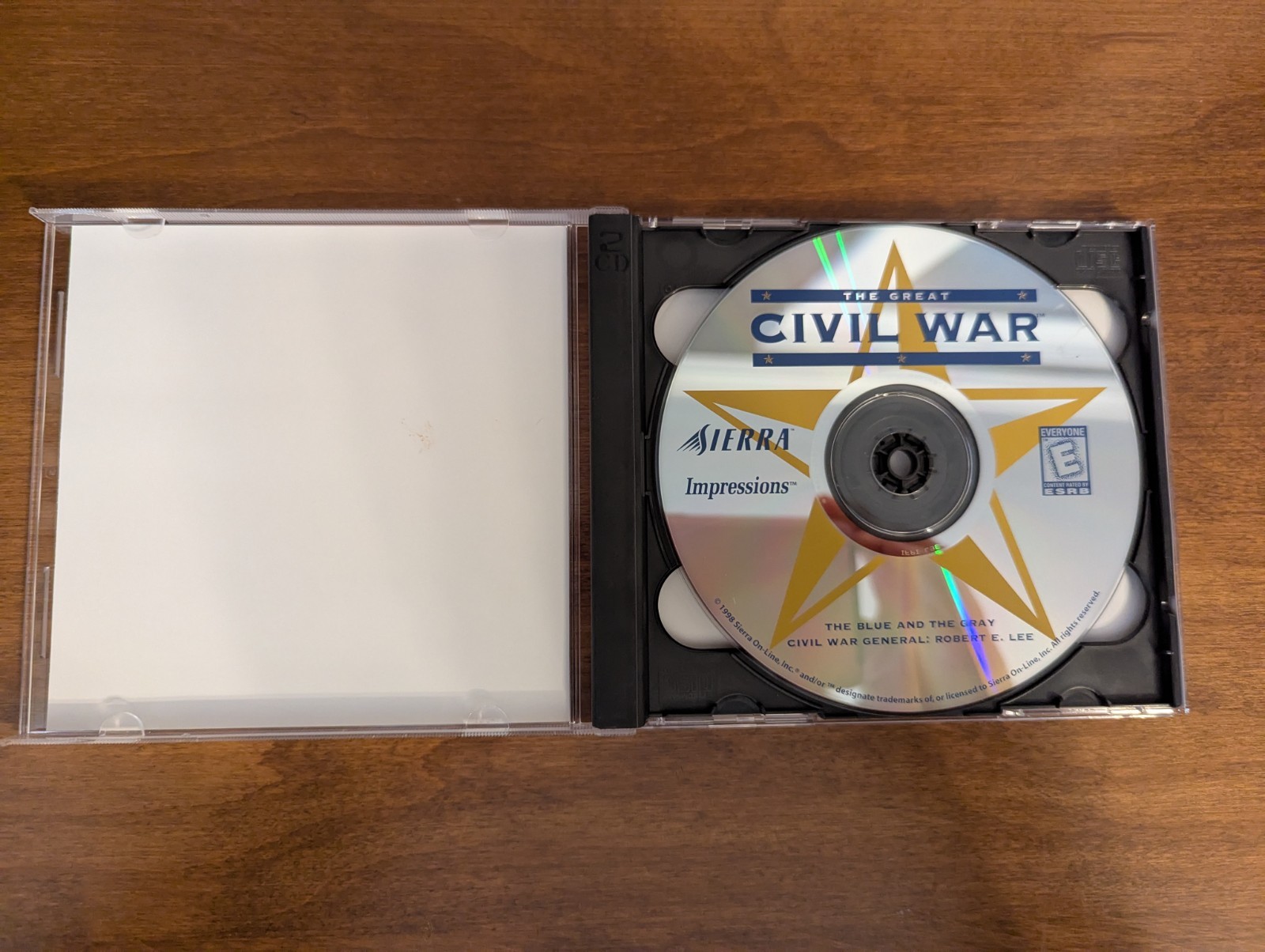 The Great Civil War: Civil War Strategy Series (1998, Sierra Big Box) – CIB