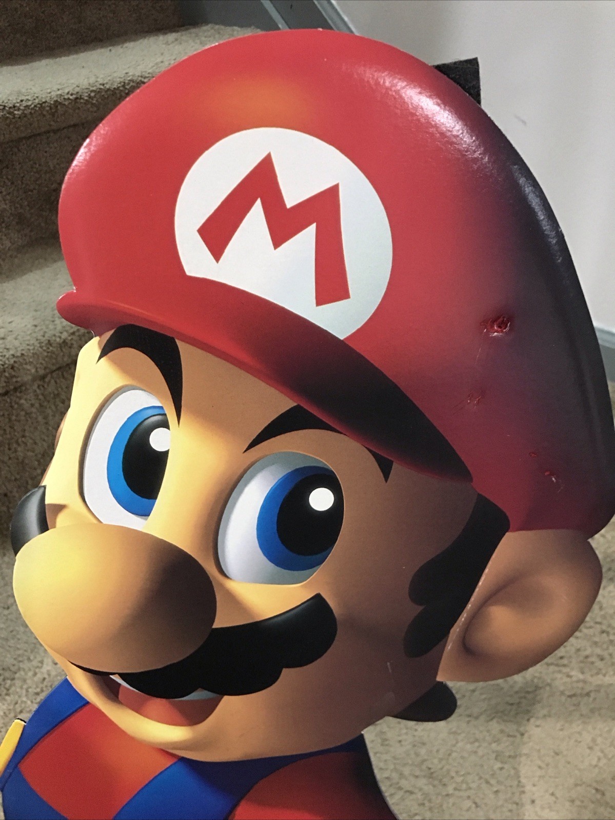 Nintendo 64 Super Mario N64 N64M30CS Cut Out Standee Store Display Launch Promo