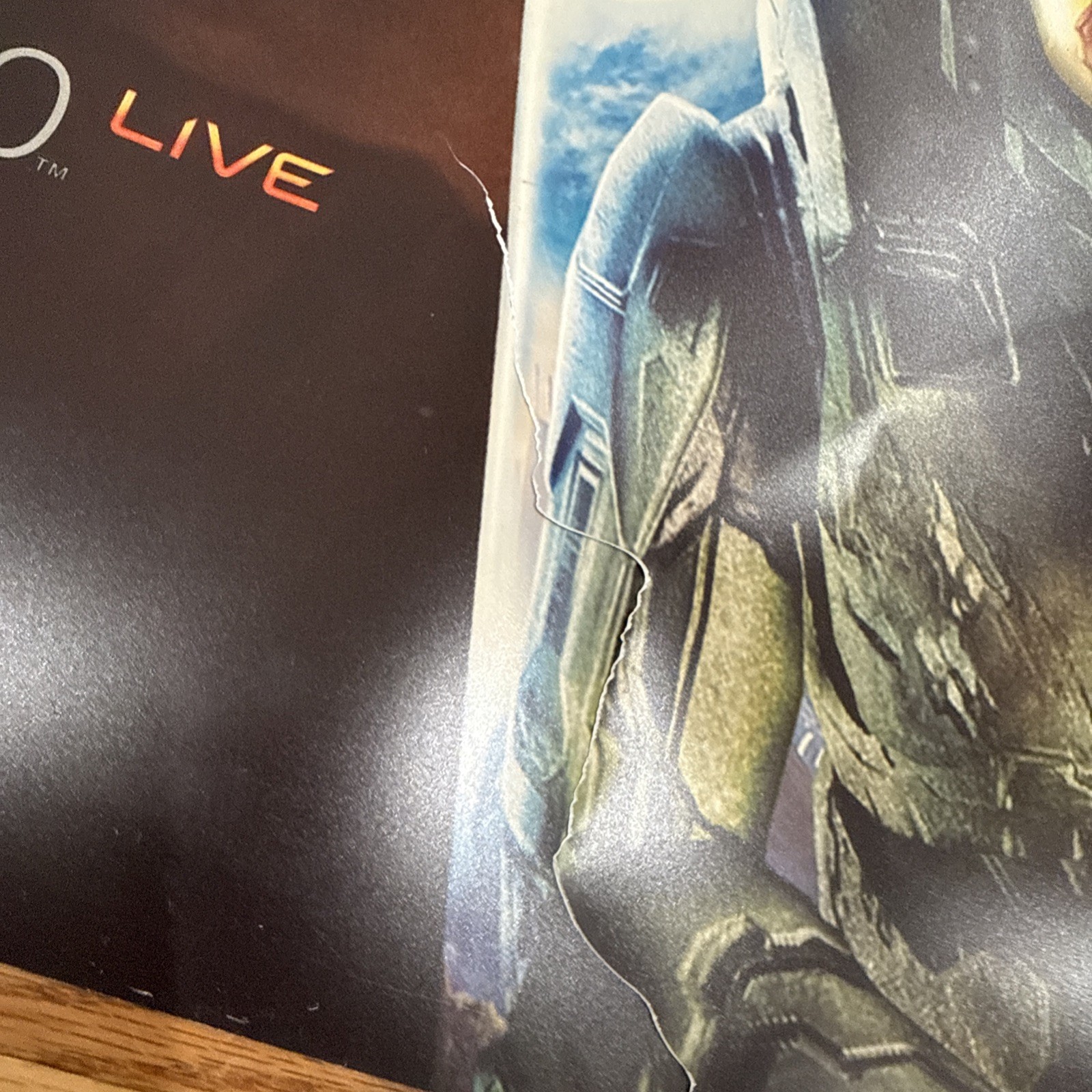 Halo 3 Slurpee Promo Xbox 360 112 Inches Vinyl Store Banner – See Pics Damage
