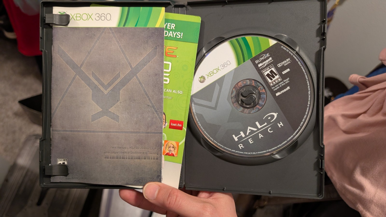 Halo Reach Legendary Edition Xbox 360 2010 *Complete*