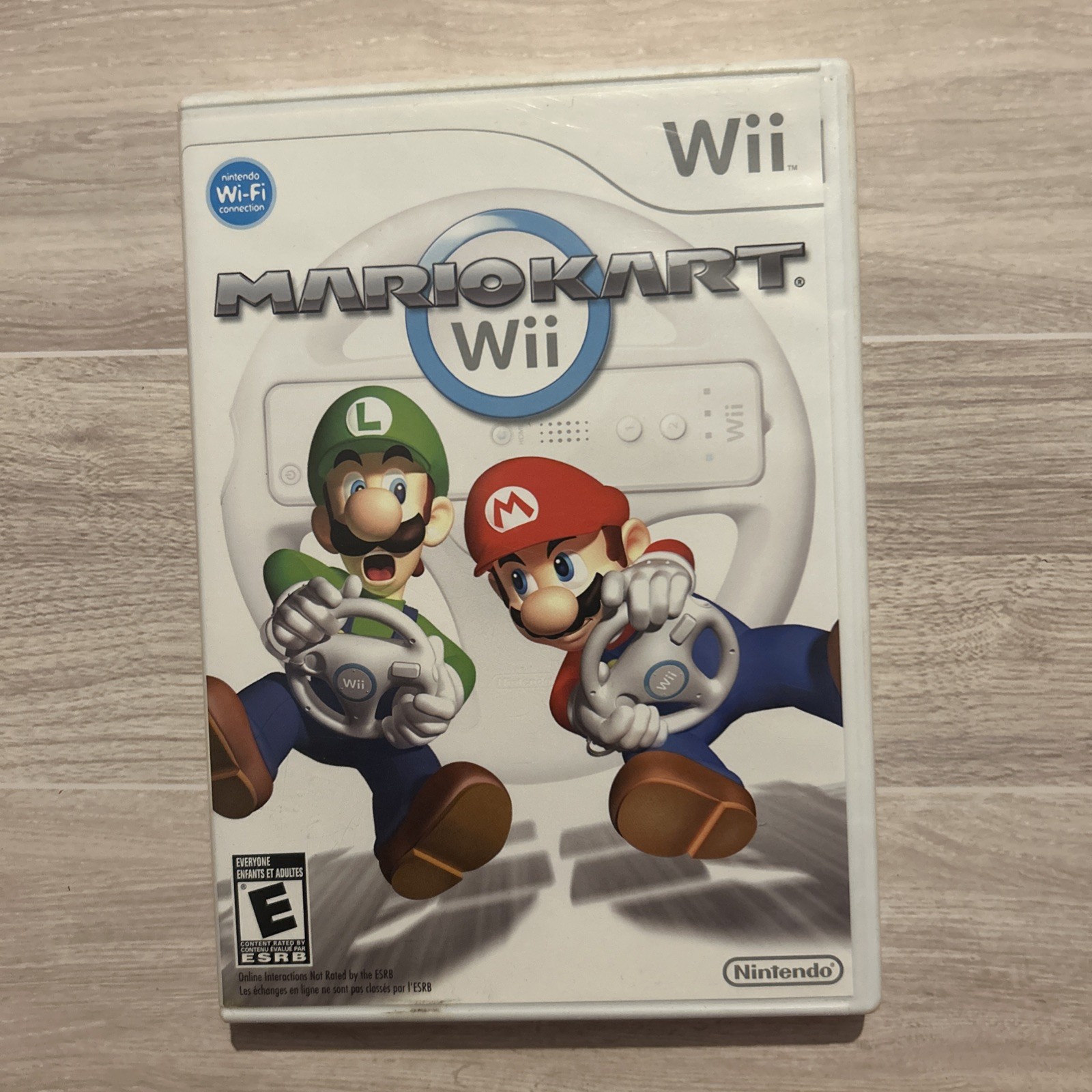 Nintendo Wii Game Mario Kart Wii CIB With Manual Racing Classic