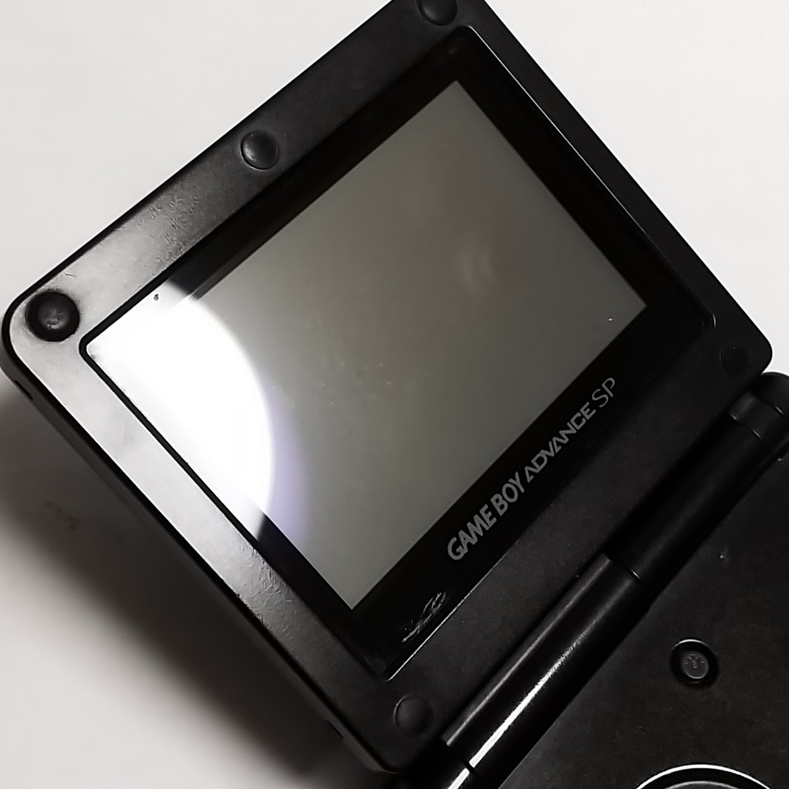 Game boy Advance SP BLACK GBA AGS-001 Console Nintendo Tested&Working w/charger