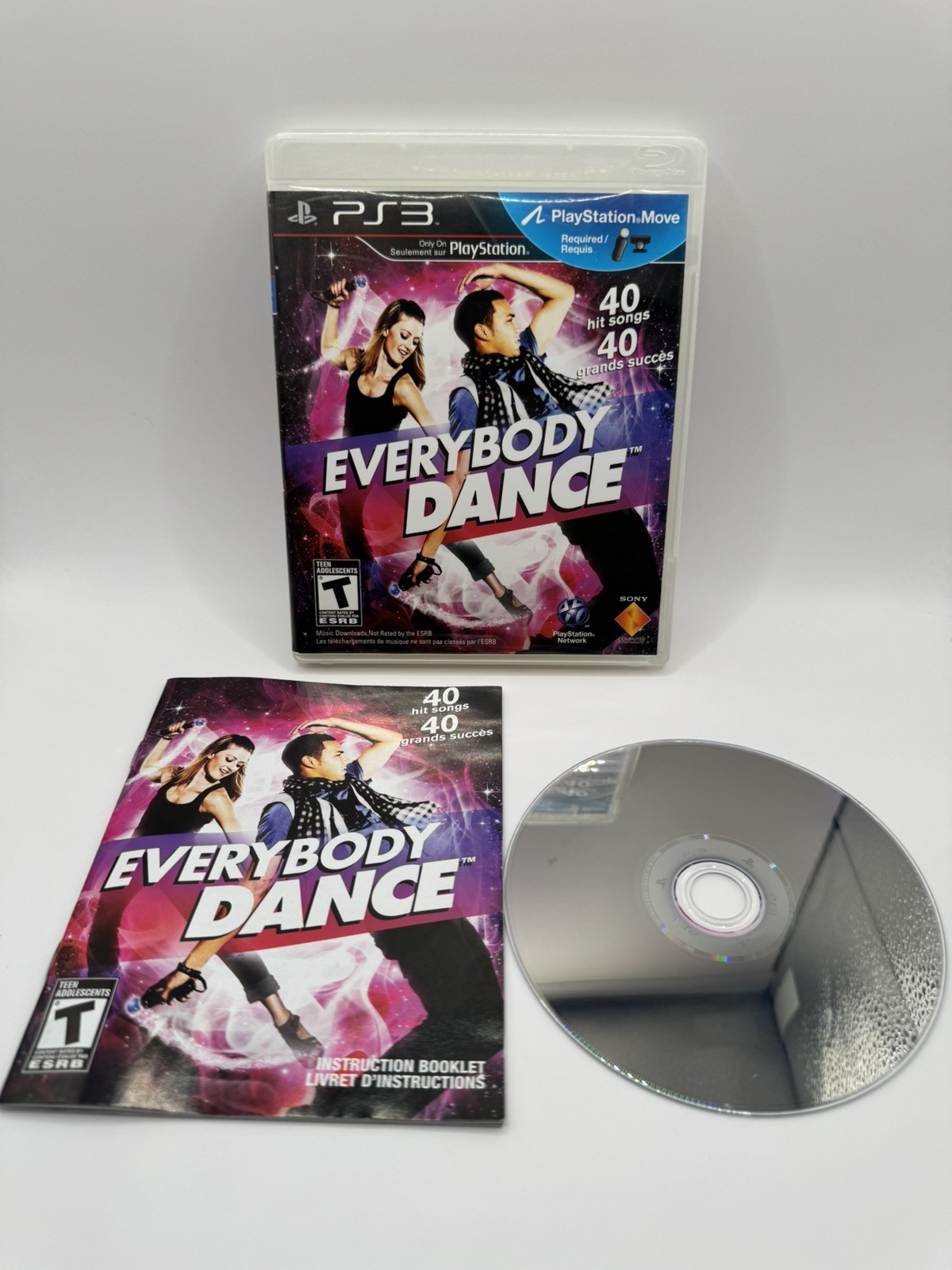 Everybody Dance (Playstation 3, 2011) CIB