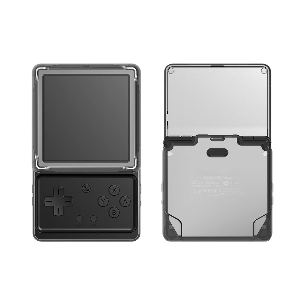 For Anbernic RG Rotate game console protective cover Transparent TPU Case
