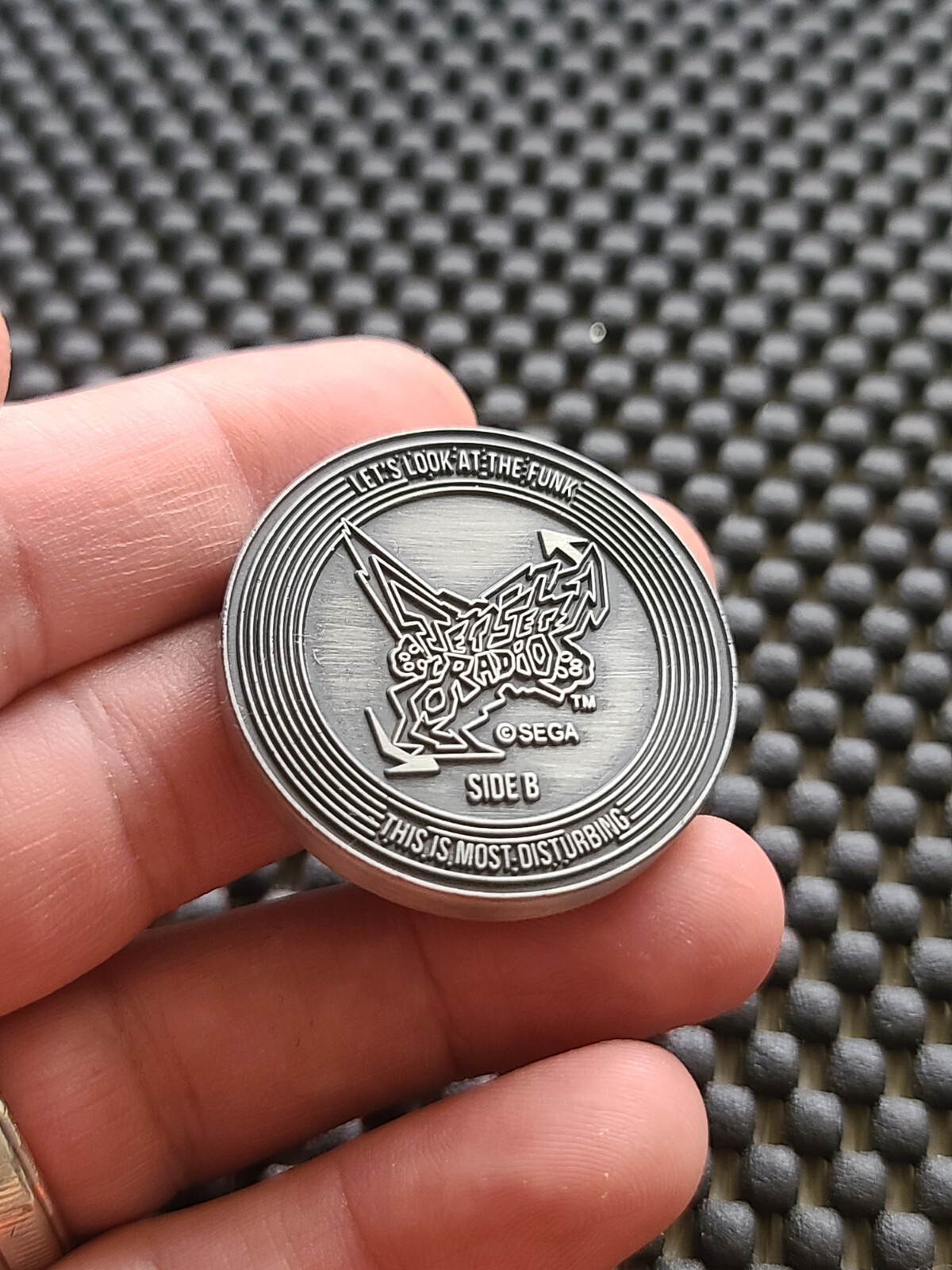 Jet Set Radio Coin Medal Sega Shop EU Exclusive 300 Units Rare Genesis Saturn CD