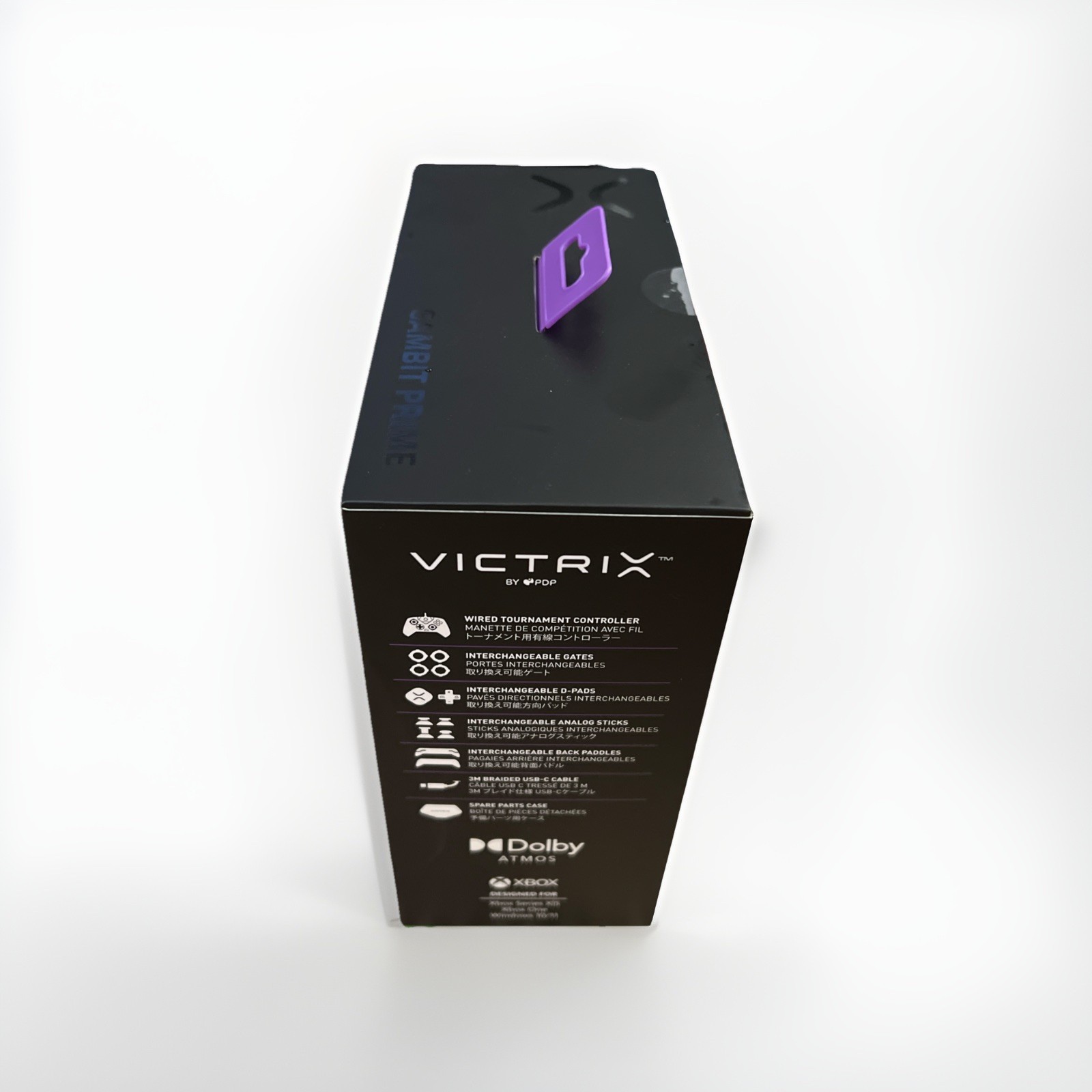 PDP Victrix Gambit Prime Wired Tournament Controller for Xbox Series X|S, New