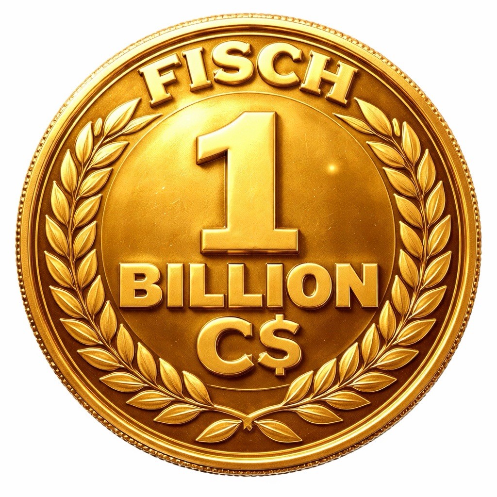 1B COINS FISCH (READ DESCRIPTION)