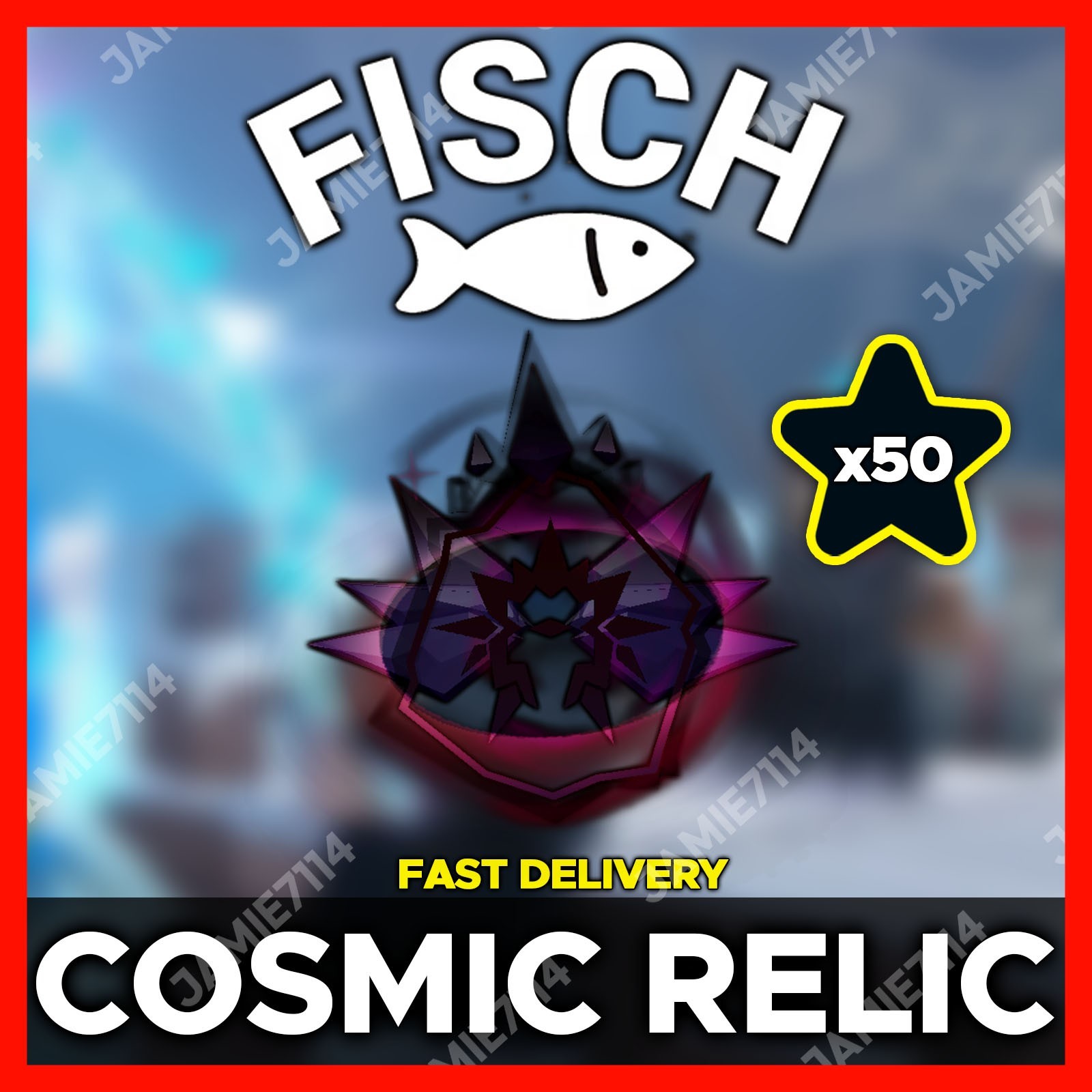FISCH 🐟 Cosmic Relic x50‼️CHEAP & FAST SERVICE ‼️