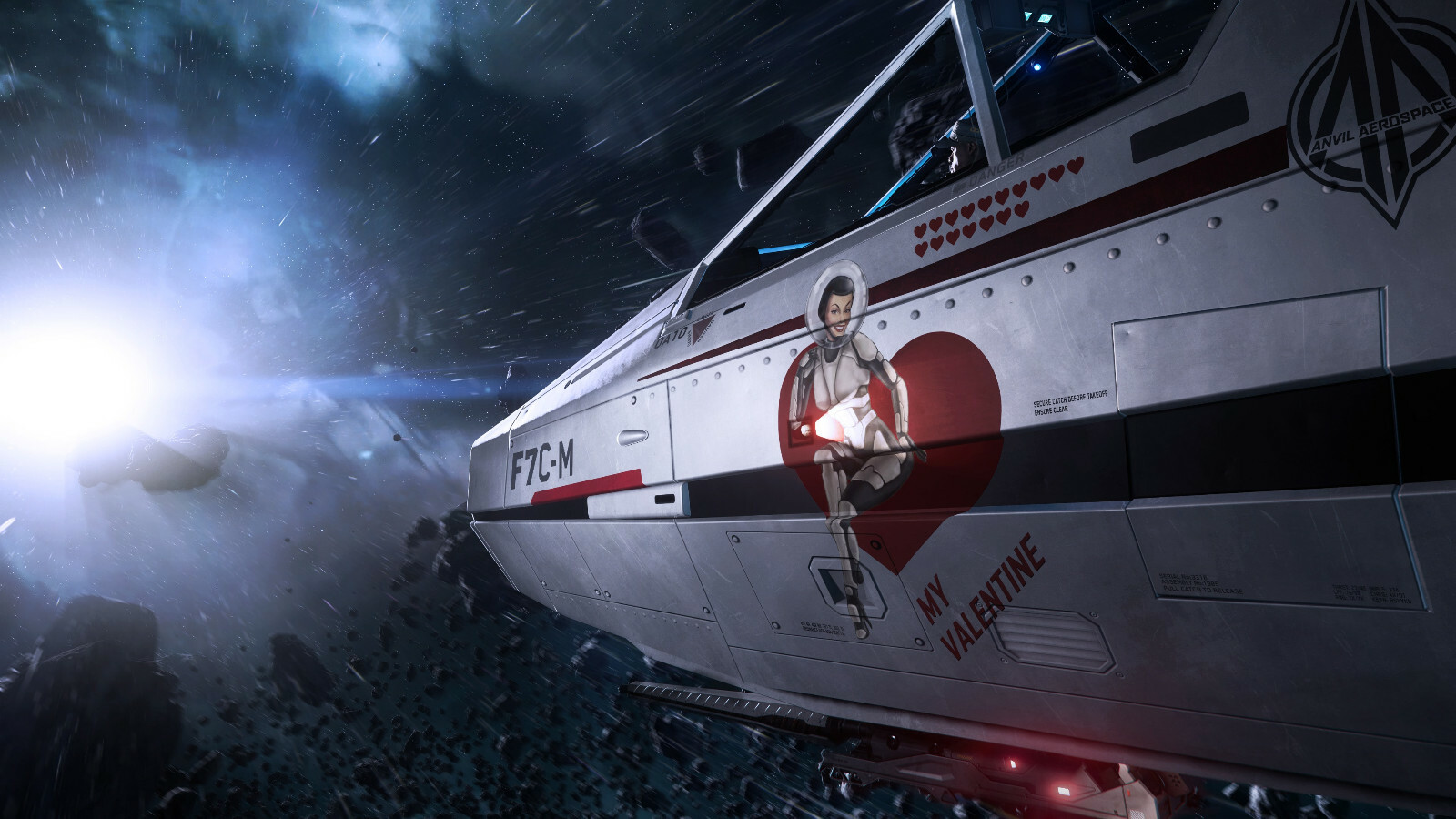 Star Citizen (PC, 2015) Super Hornet to Anvil Super Hornet Heart Seeker Upgrade