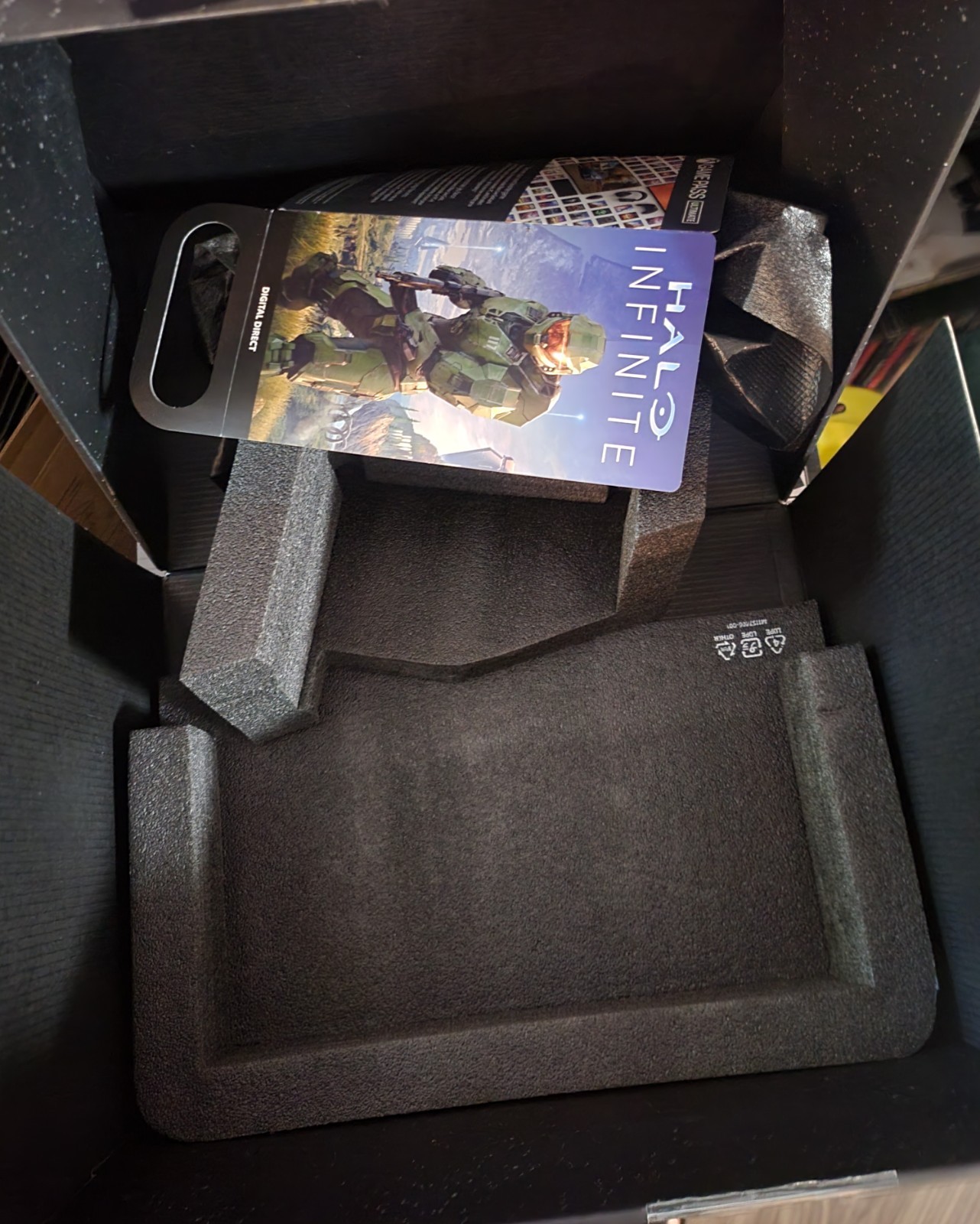 Xbox Series X Halo Infinite Limited Edition Console Box w Styrofoam inserts Only