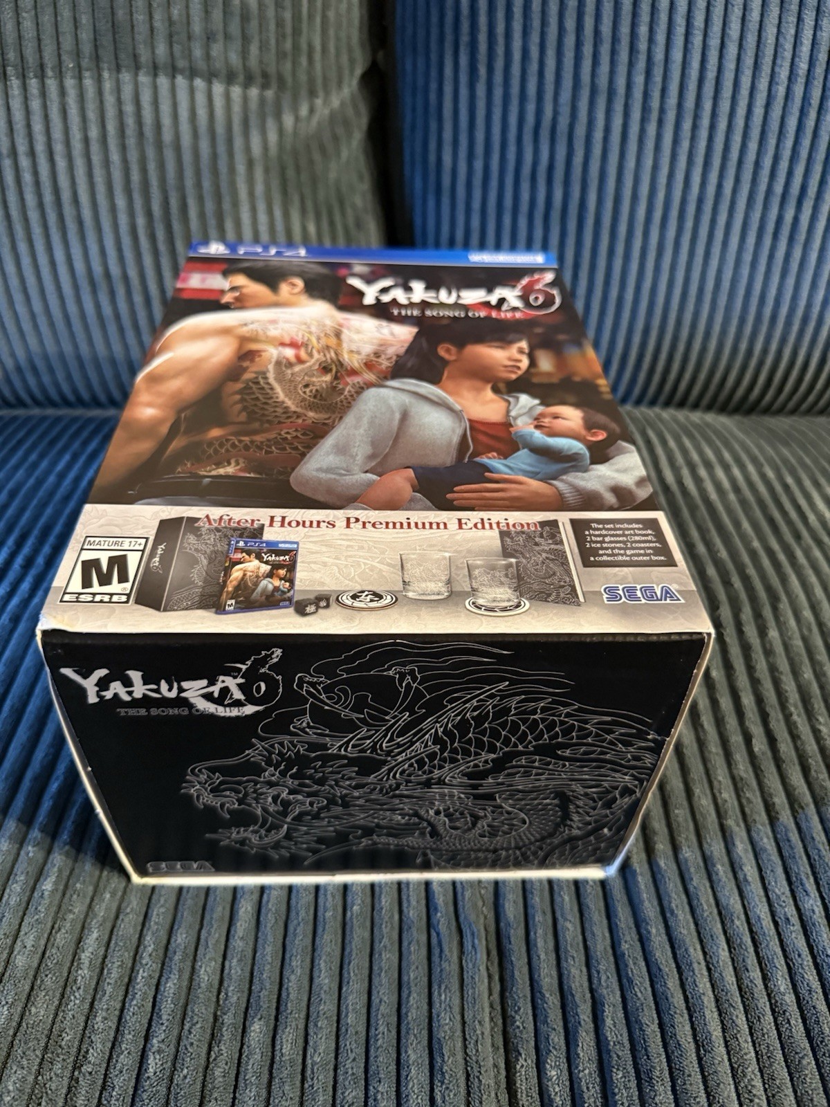 Yakuza 6 The Song of Life After Hours Premium Edition PS4 OPEN MISSING ITEMS