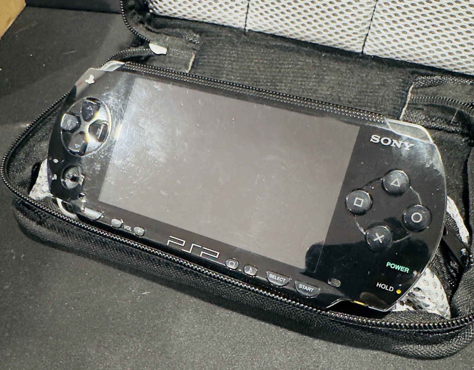 Sony PSP-1001 Black Console & 8 Games Bundle